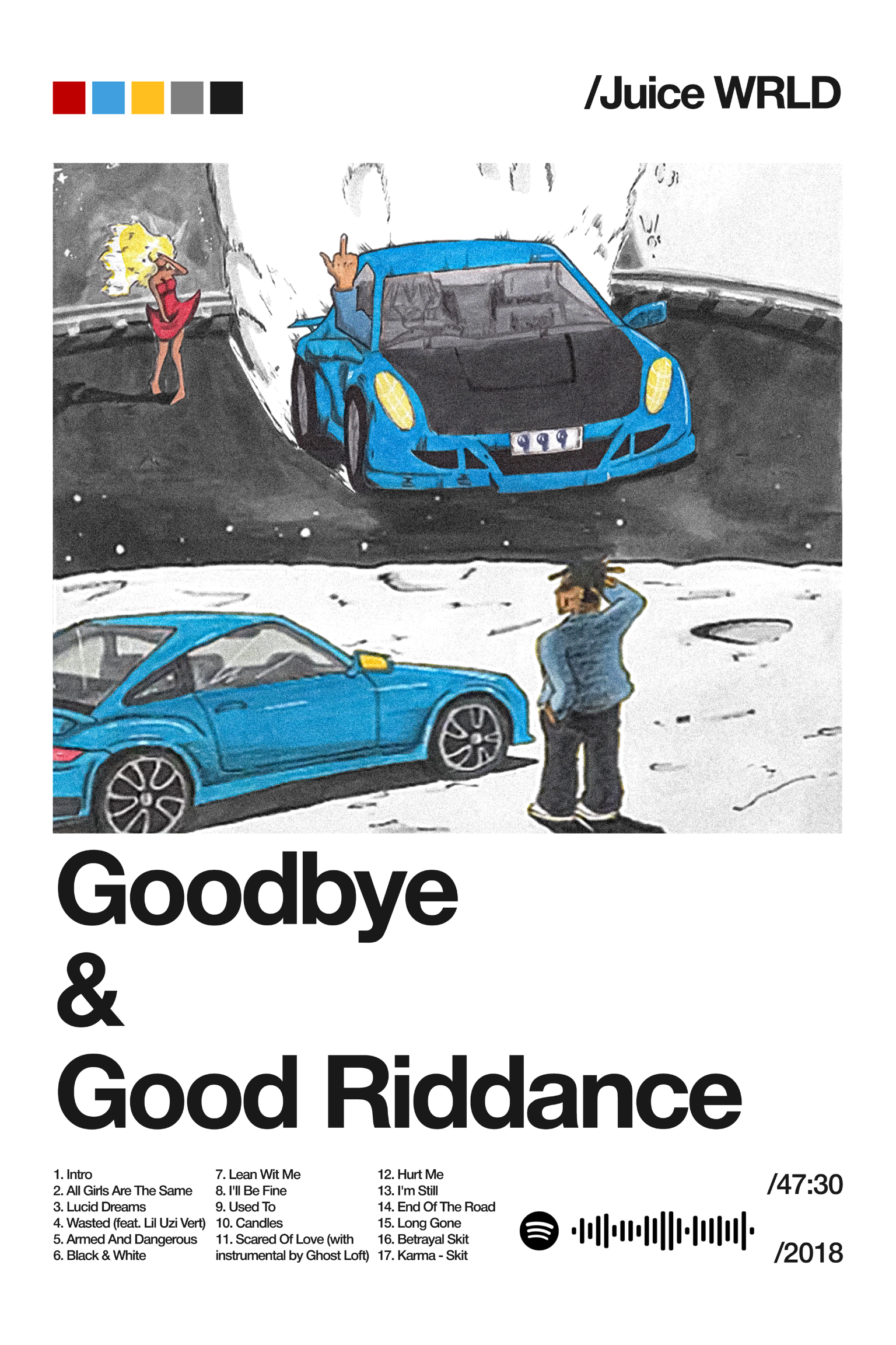 Goodbye & Good Riddance - Juice WRLD - Playback Series