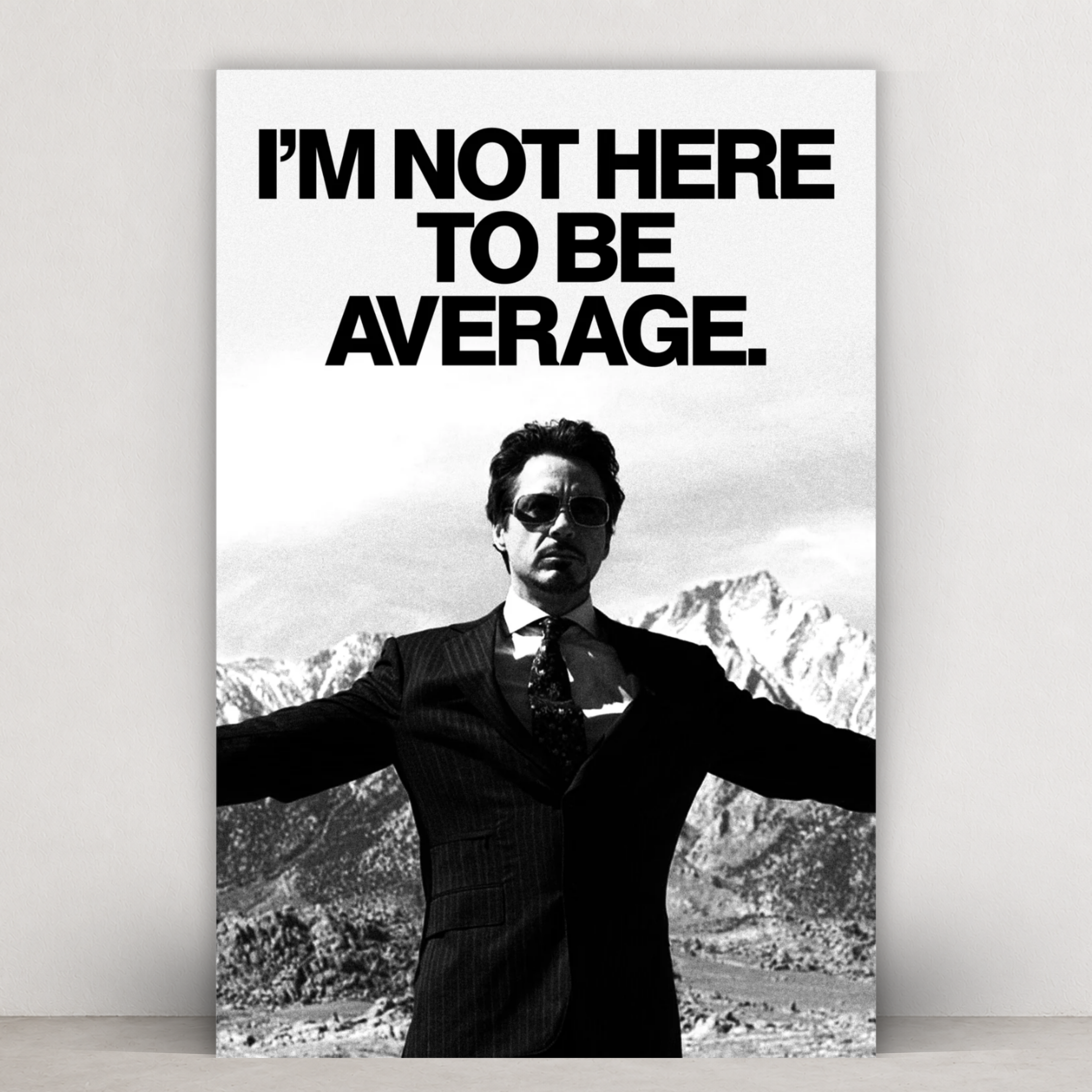 NOT HERE TO BE AVERAGE