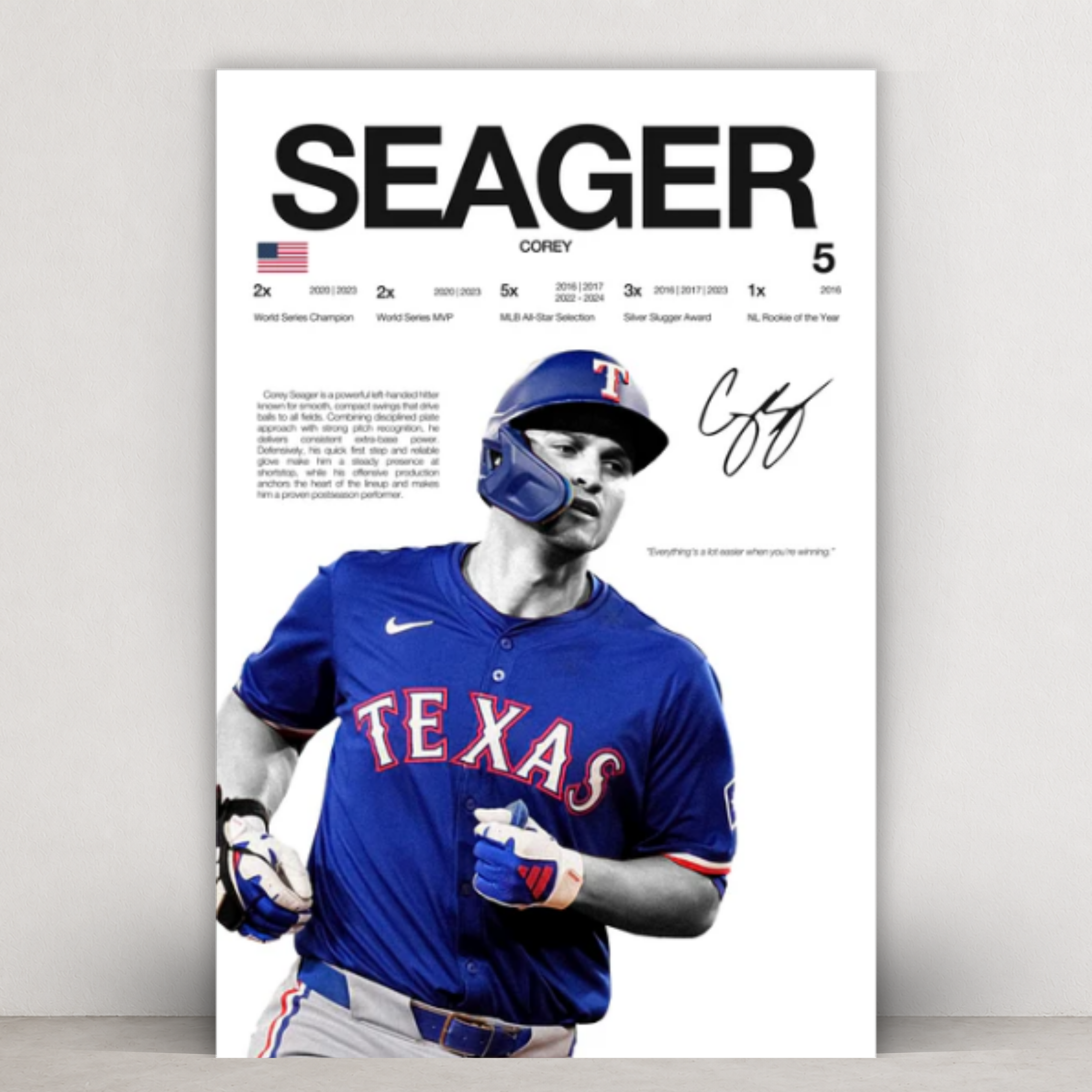 Corey Seager - Hardline Series