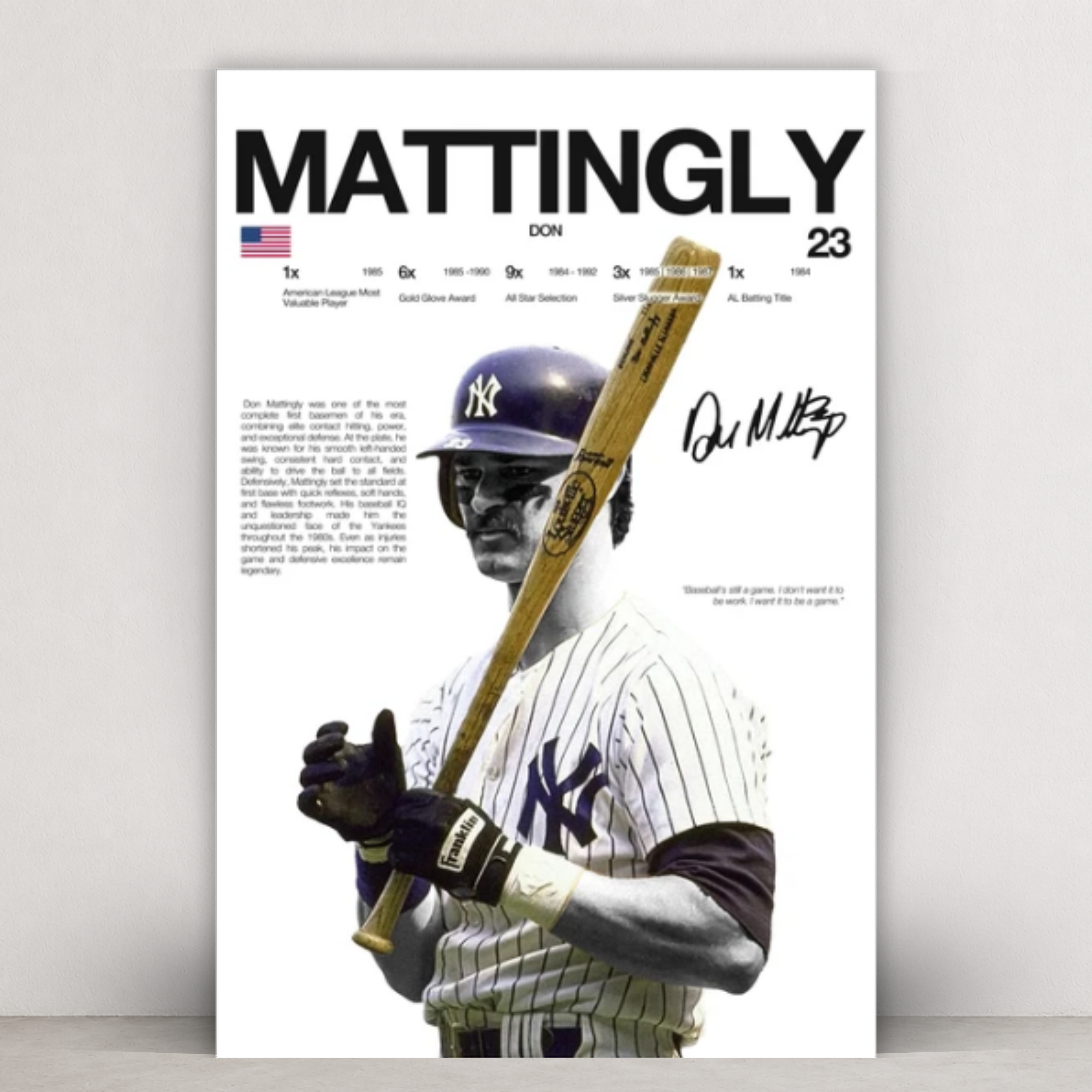 Don Mattingly - Hardline Series