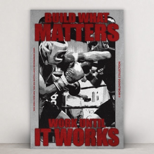 BUILD WHAT MATTERS - Vintage