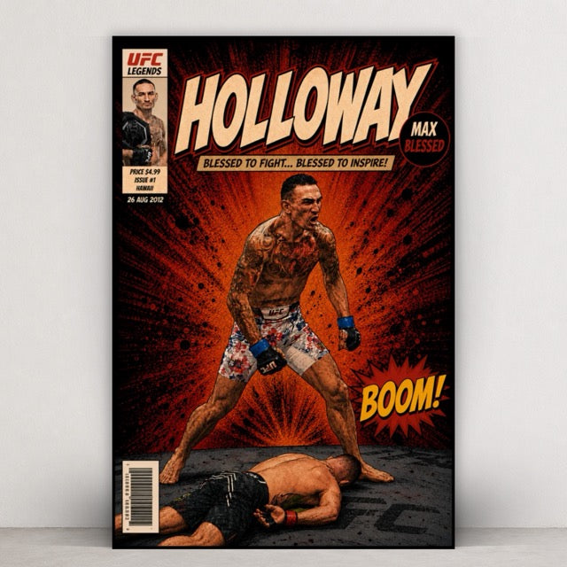 Max Holloway - Comic Book
