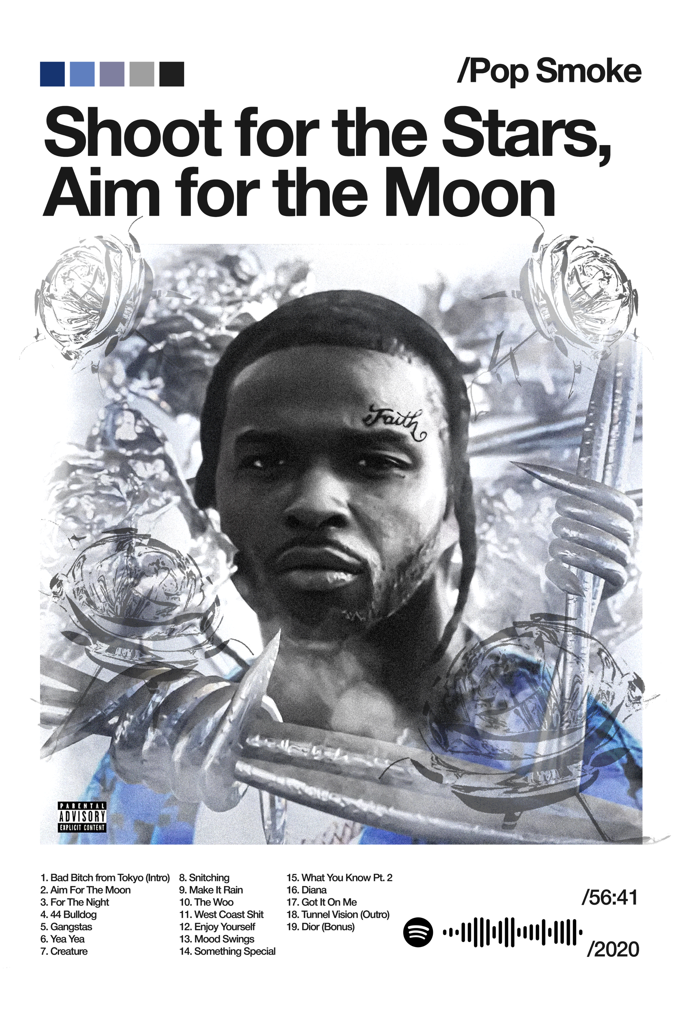 Shoot for the Stars, Aim for the Moon - Pop Smoke - Playback Series