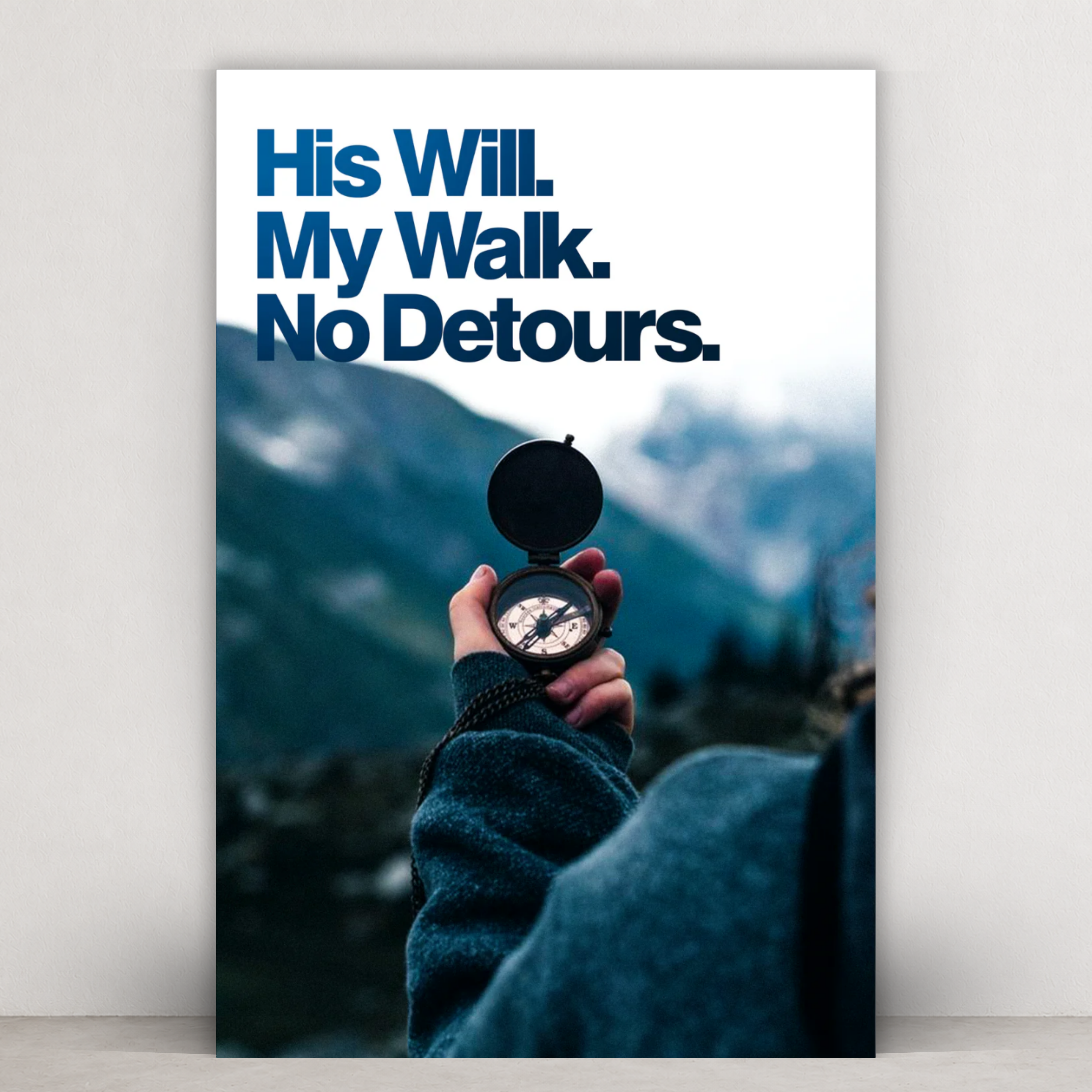 HIS WILL. MY WALK.