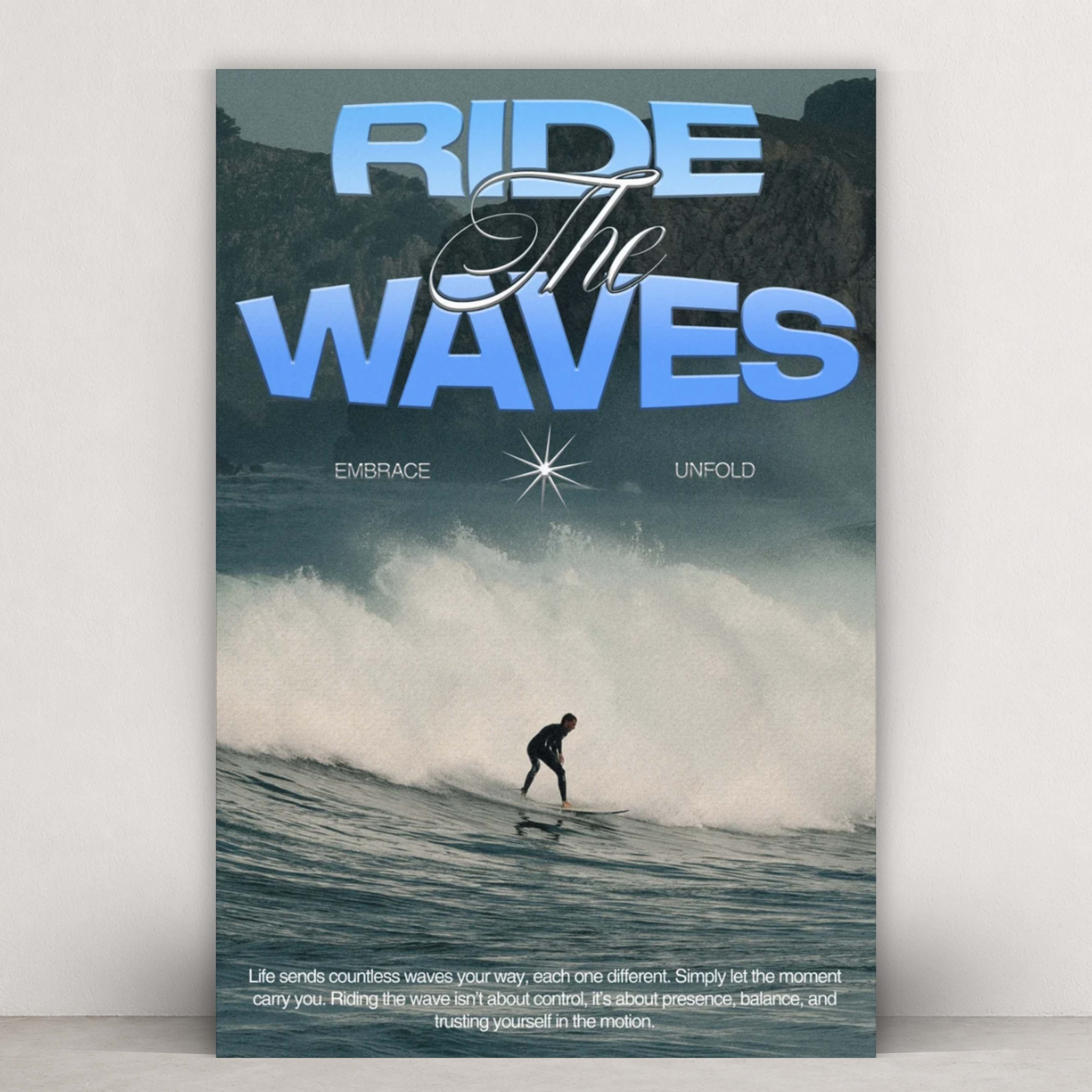 RIDE THE WAVE - SURFING