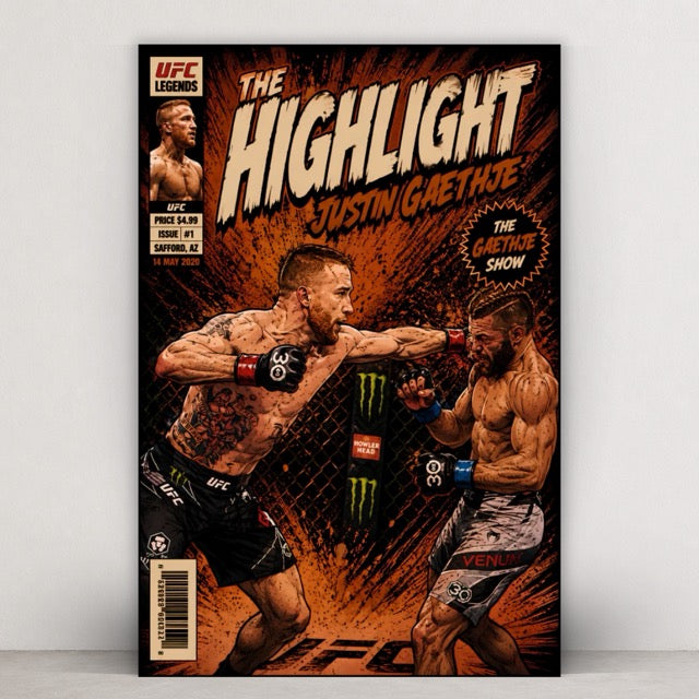 Justin Gaethje - Comic Book
