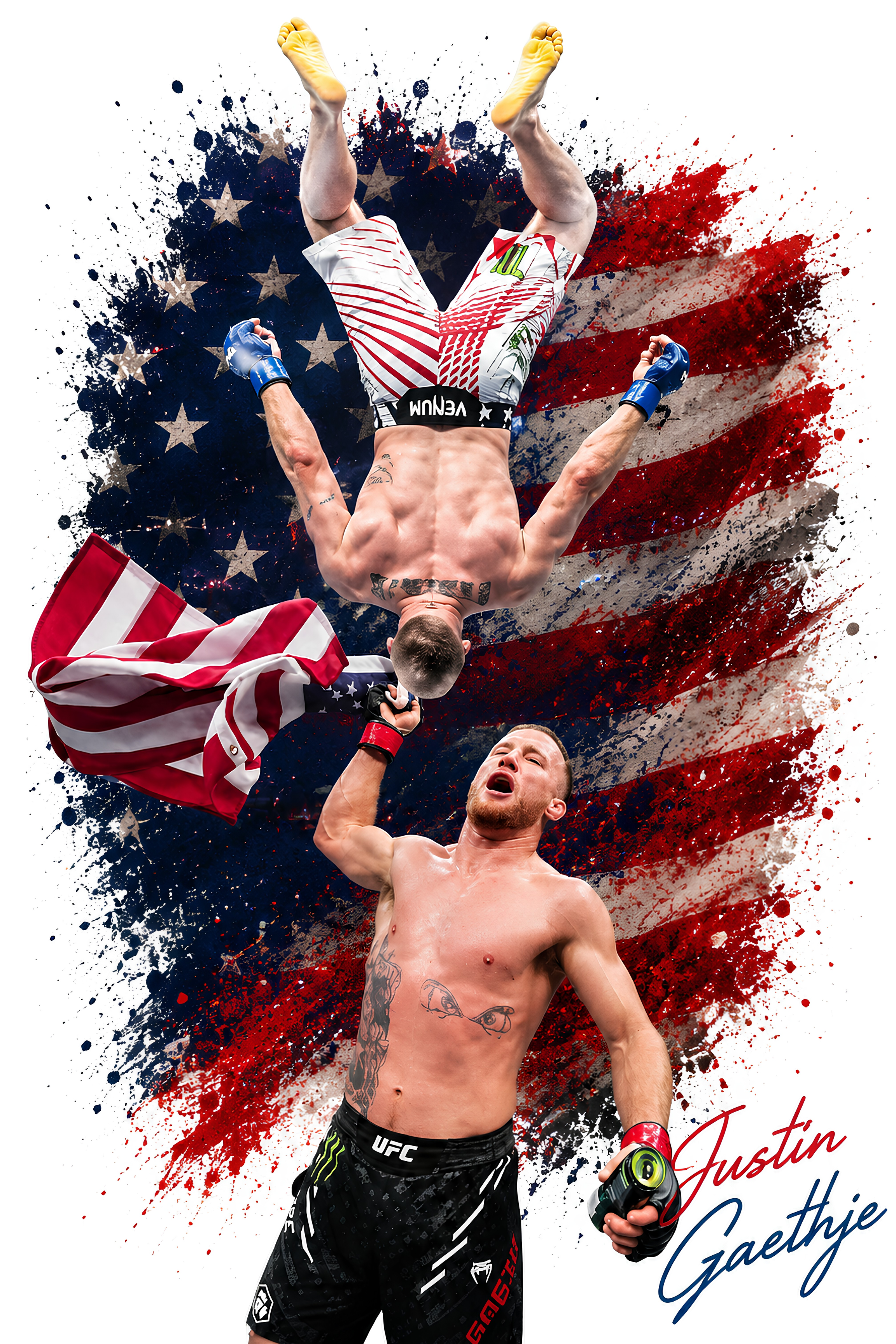 Justin gaethje - White Out Series