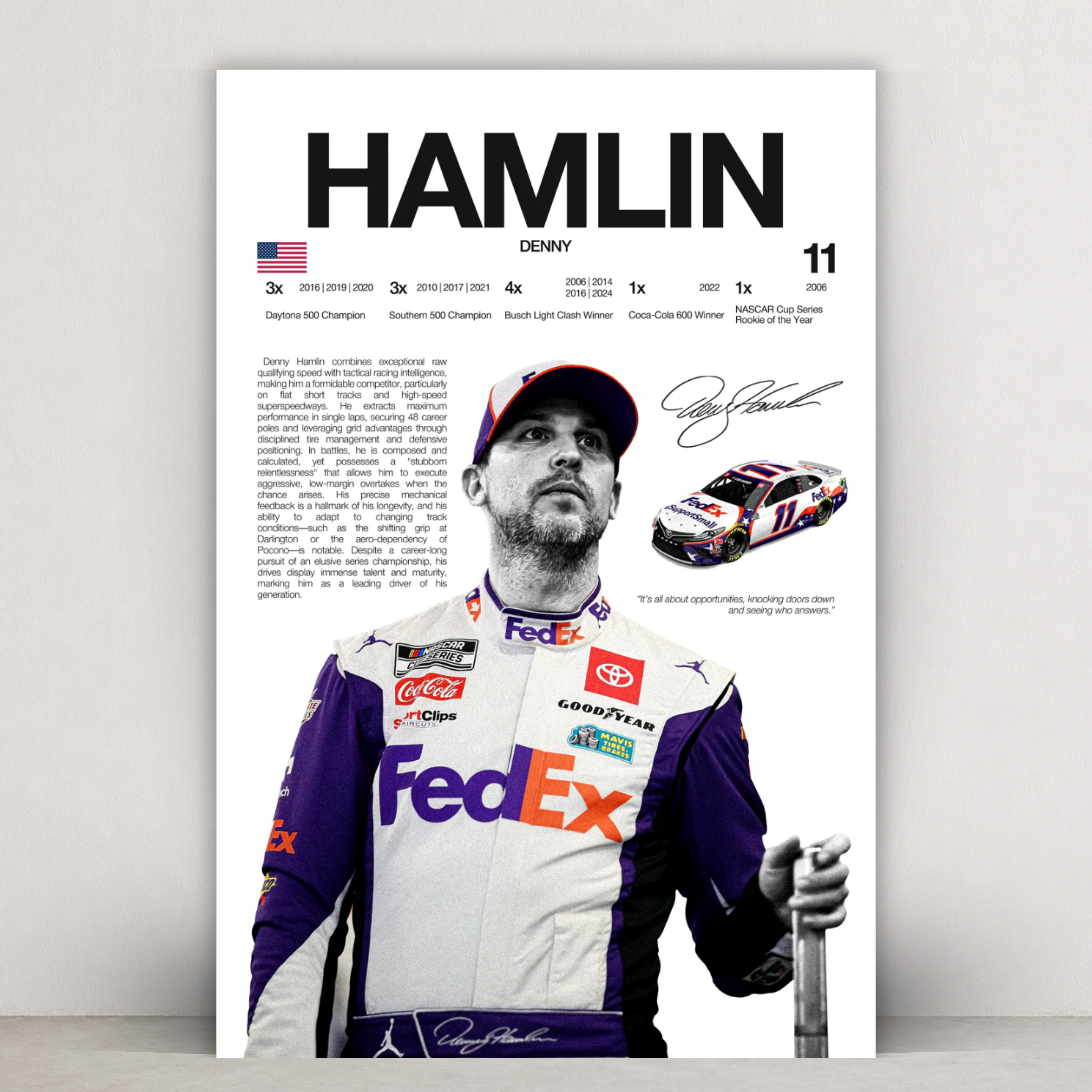 Denny Hamlin - Hardline Series