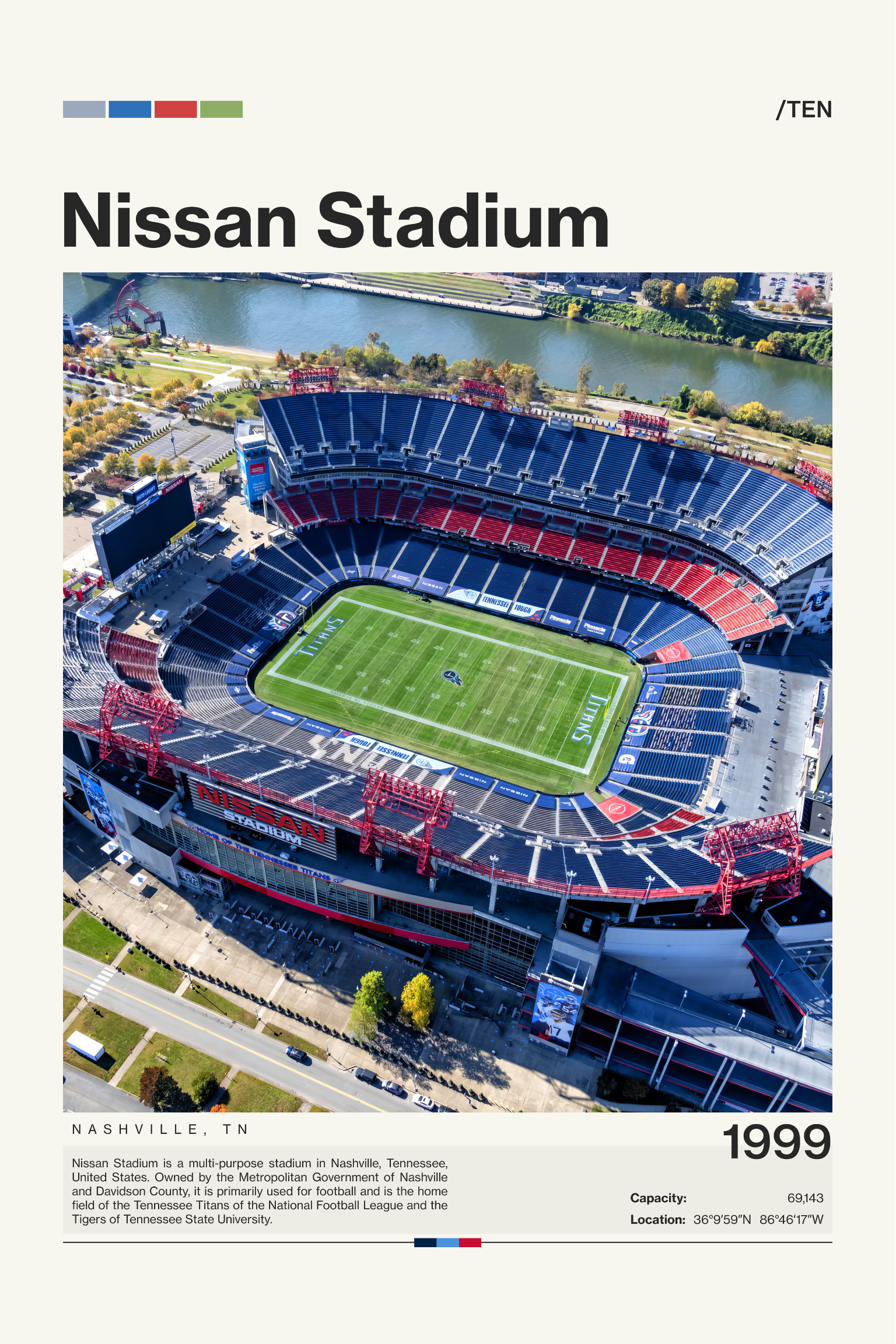 Nissan Stadium - Tennessee Titans - Stadium Series
