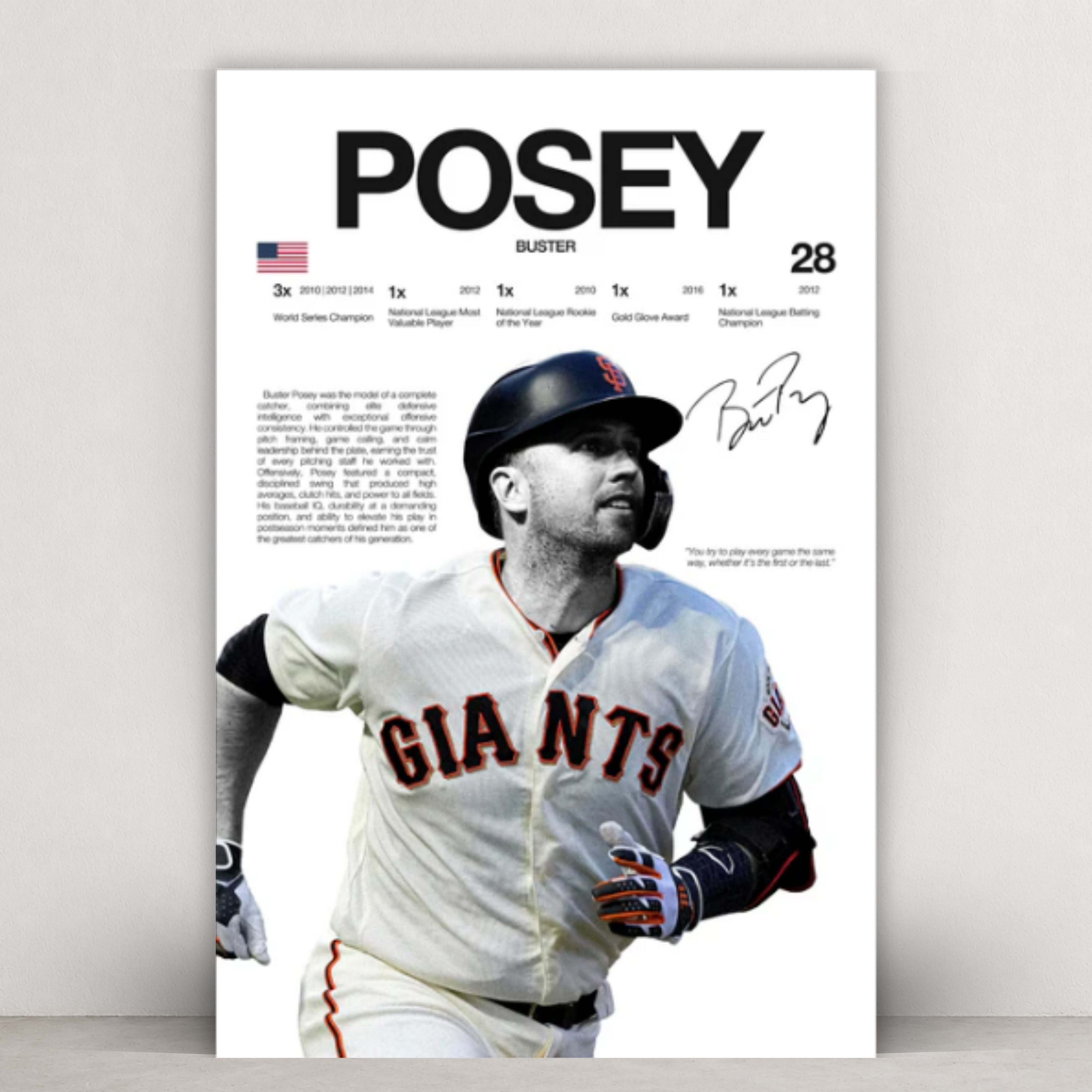 Buster Posey - Hardline Series