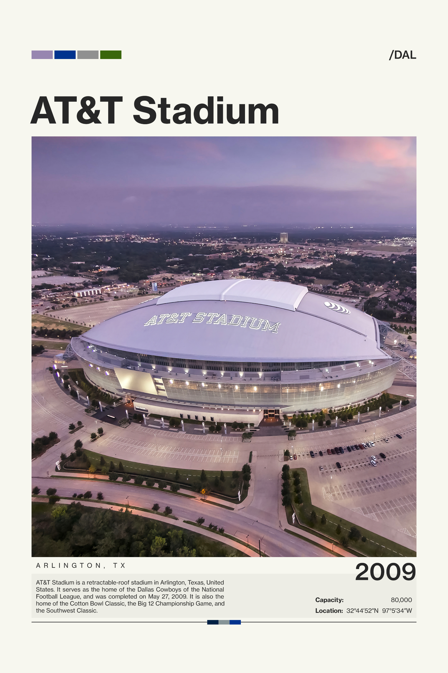 AT&T Stadium - Dallas Cowboys - Stadium Series