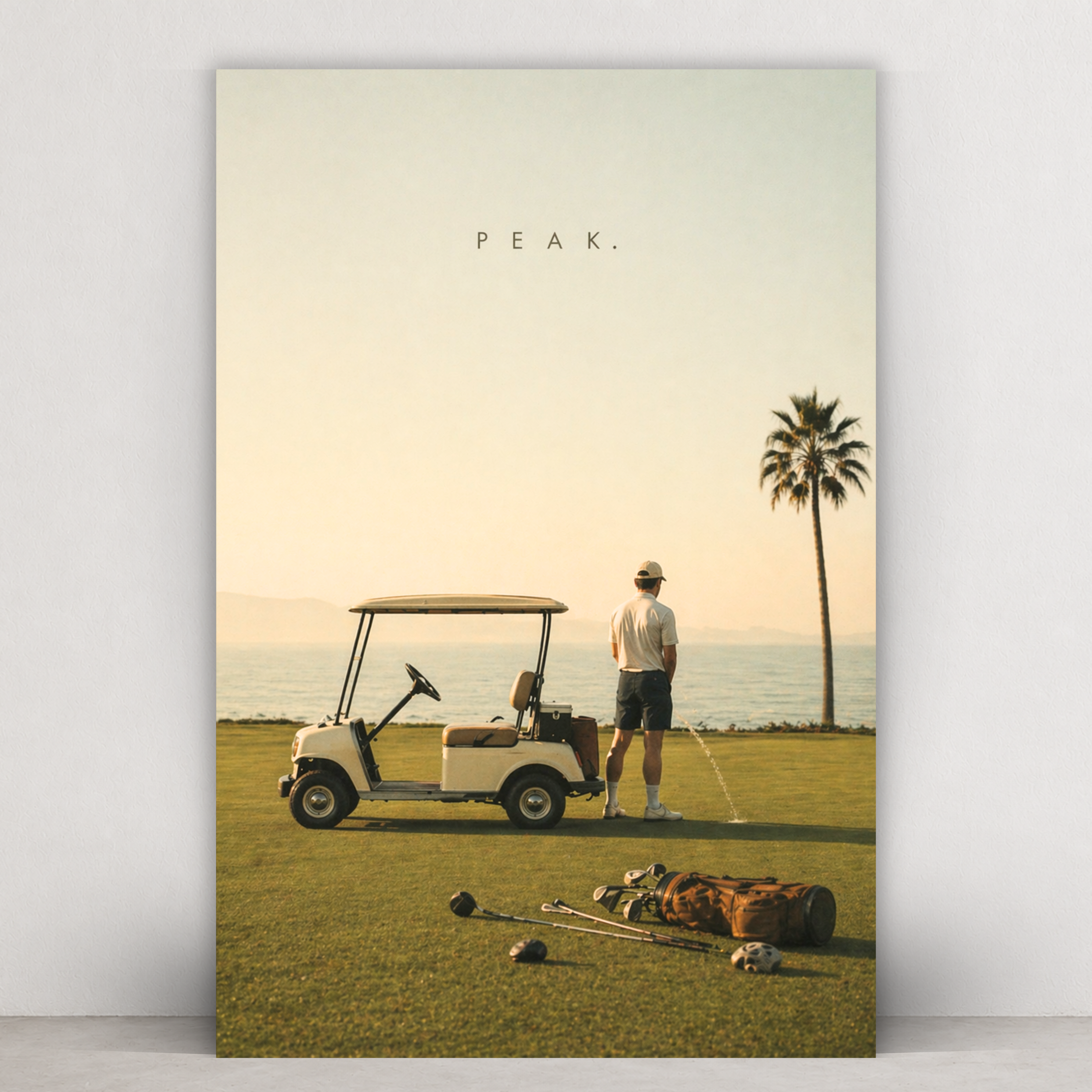PEAK GOLF VIBES.