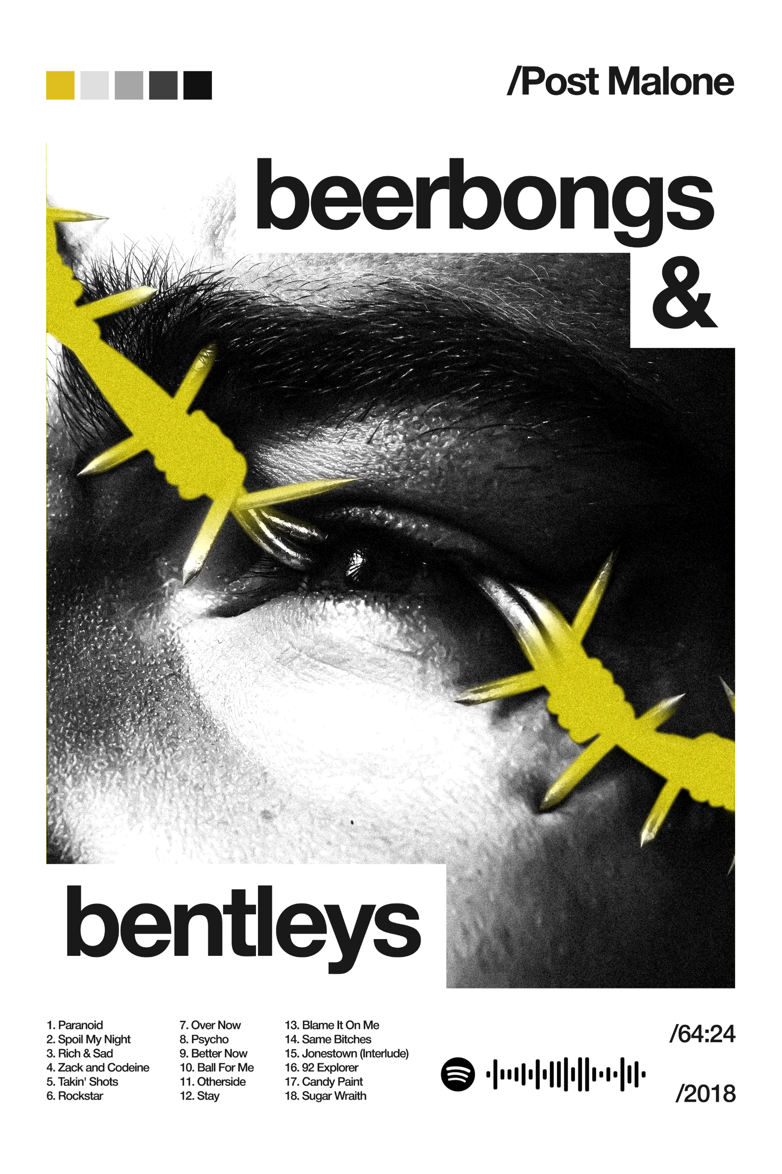 beerbongs & bentleys - Post Malone - Playback Series