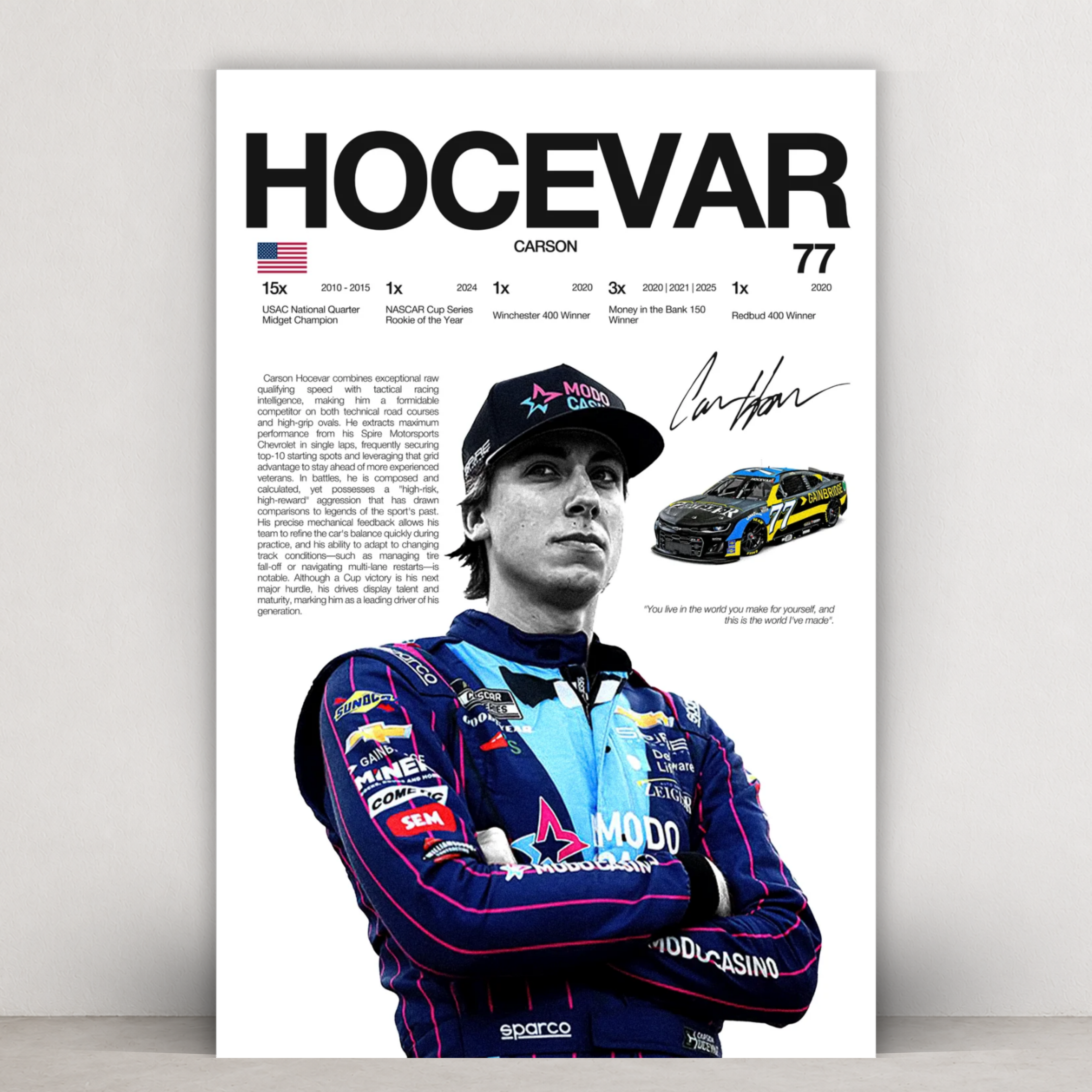 Carson Hocevar - Hardline Series
