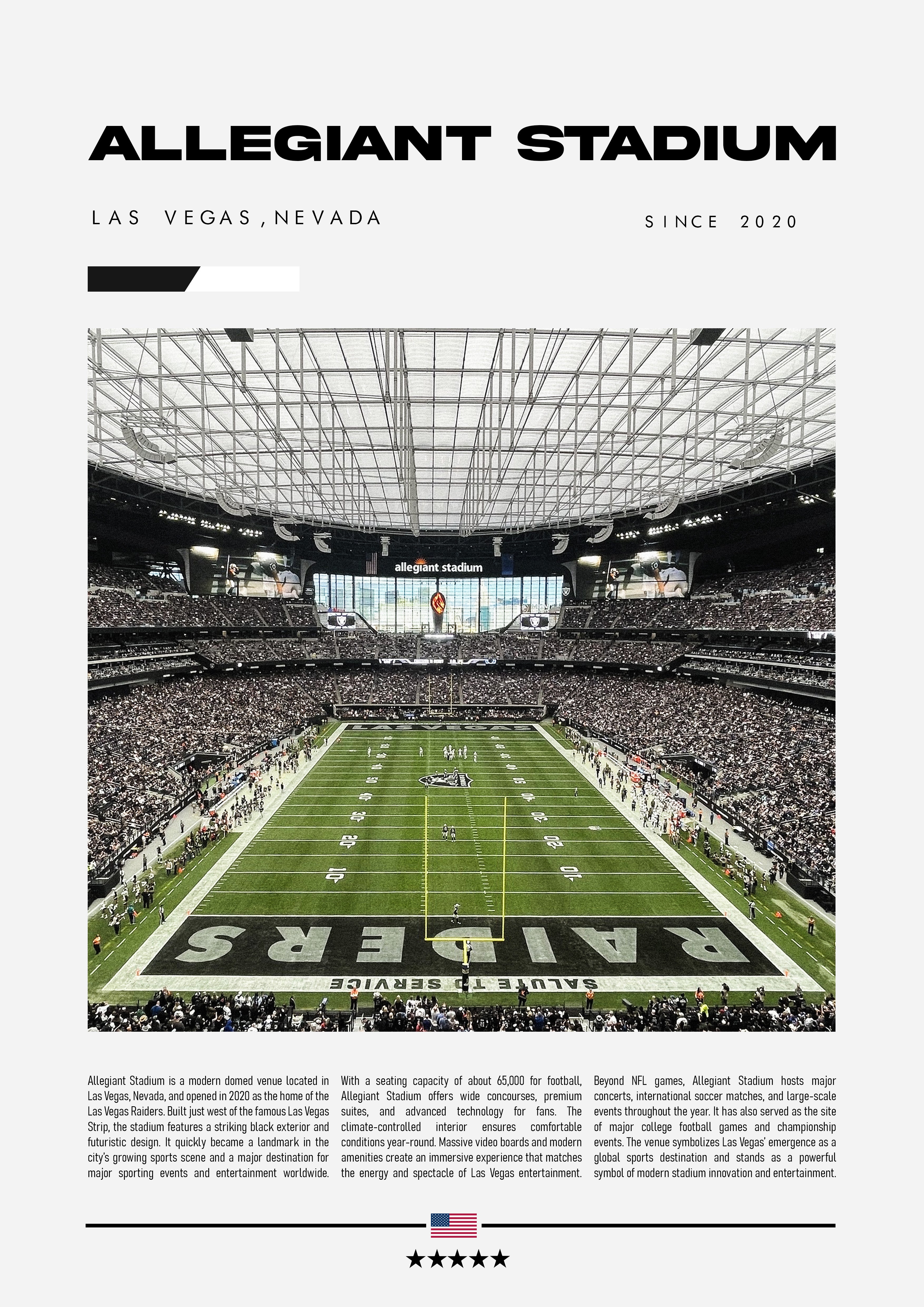 Allegiant Stadium - Las Vegas Raiders - Stadium Series