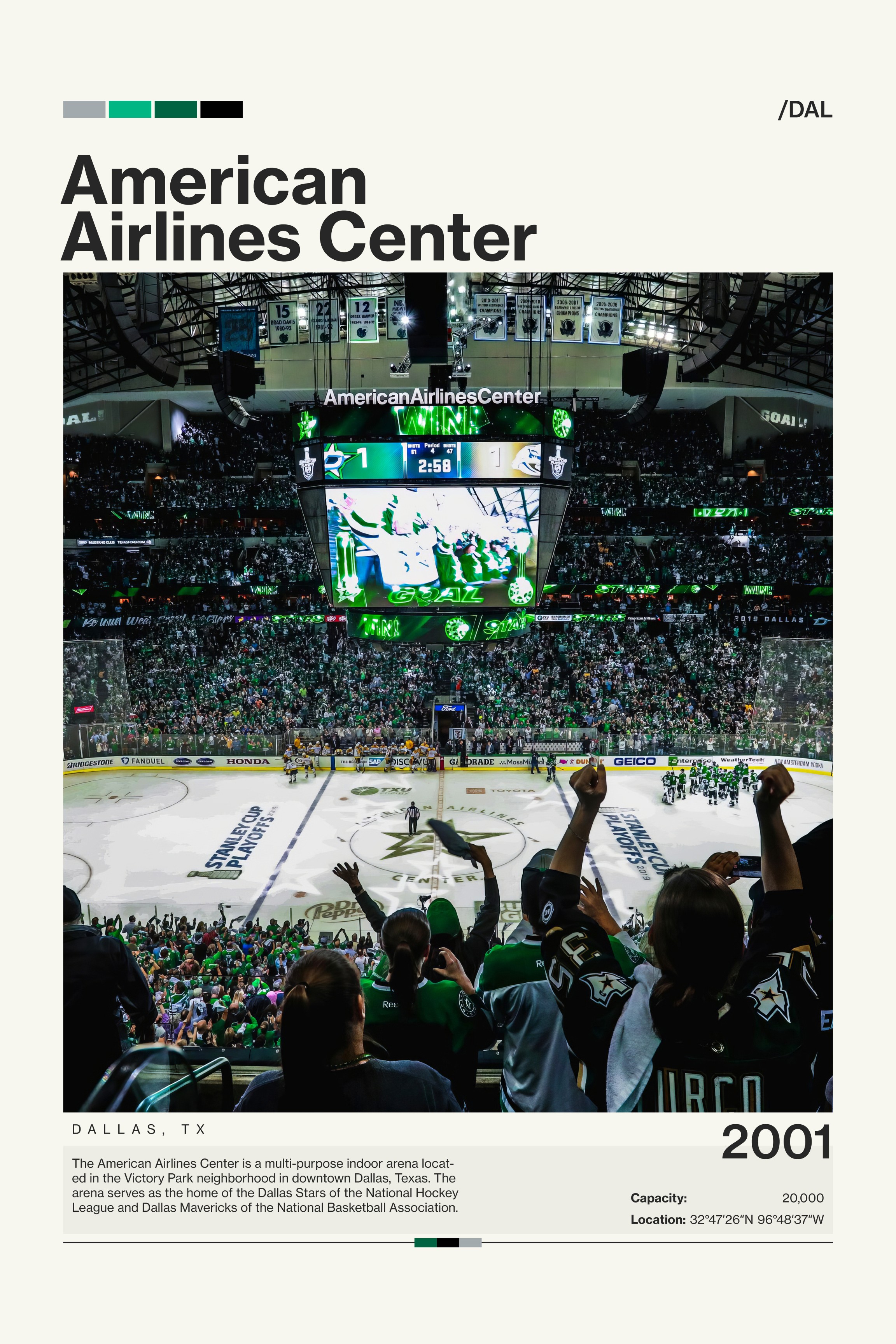 American Airlines Center - Dallas Stars - Stadium Series