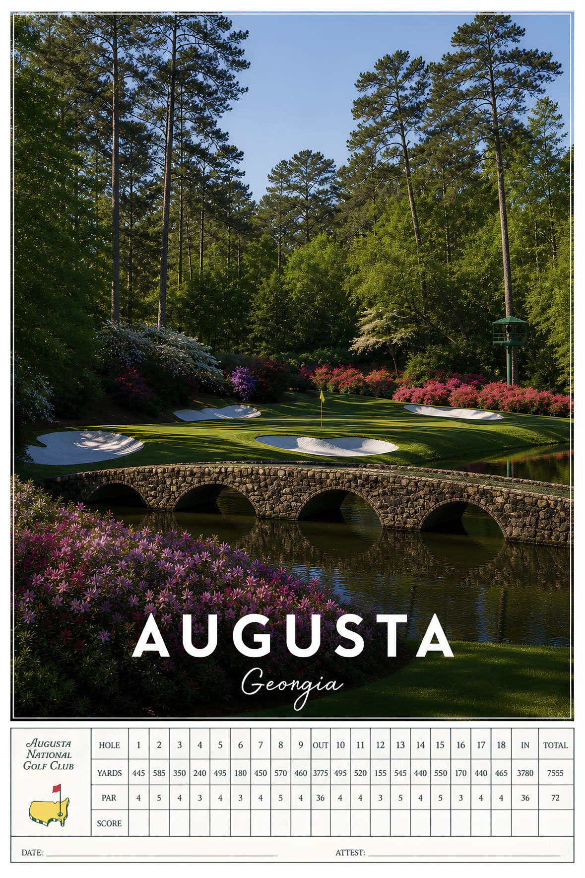 Augusta - Scorecard