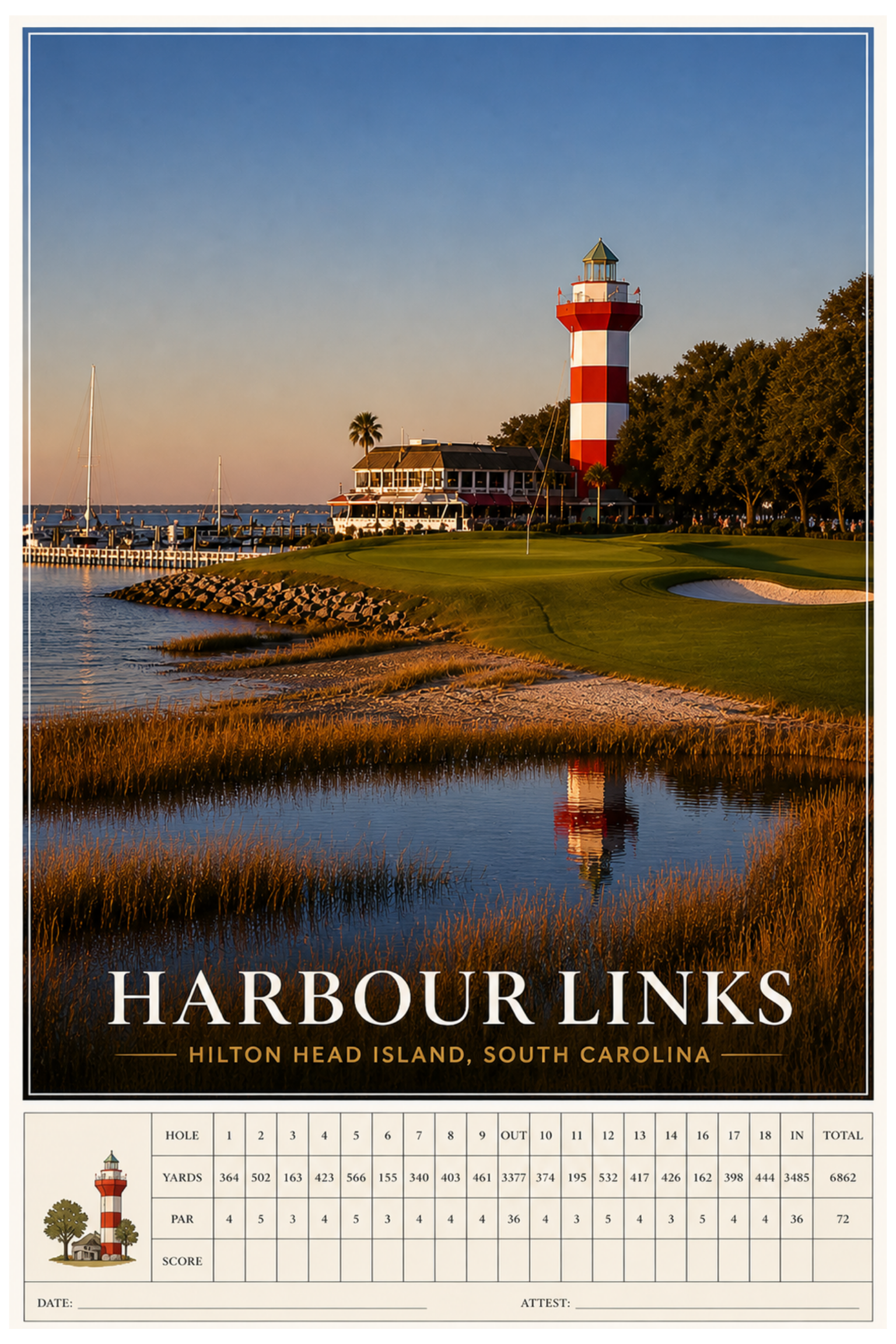 Harbour Links - Scorecard