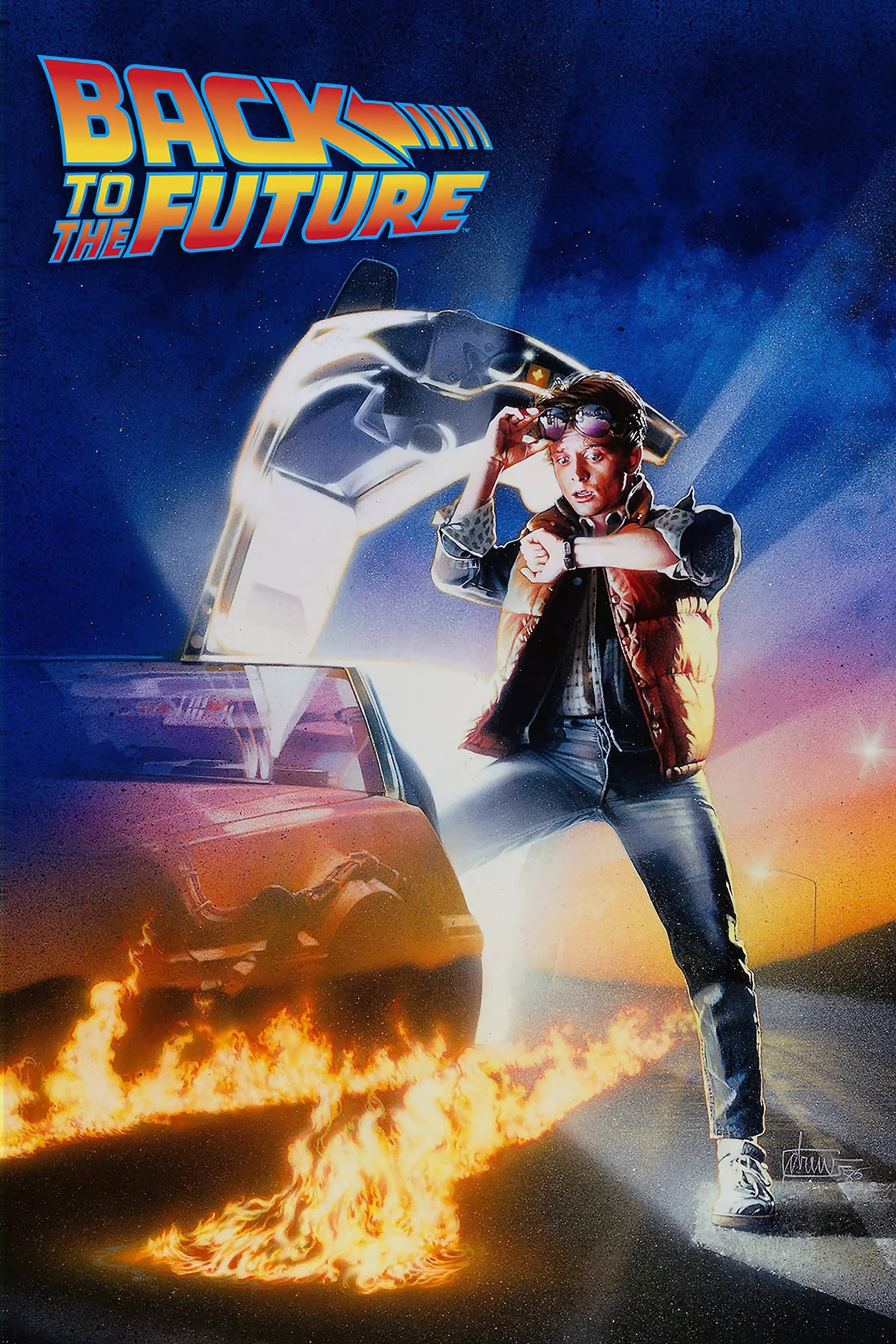 Back to the Future (1985) - Original Print