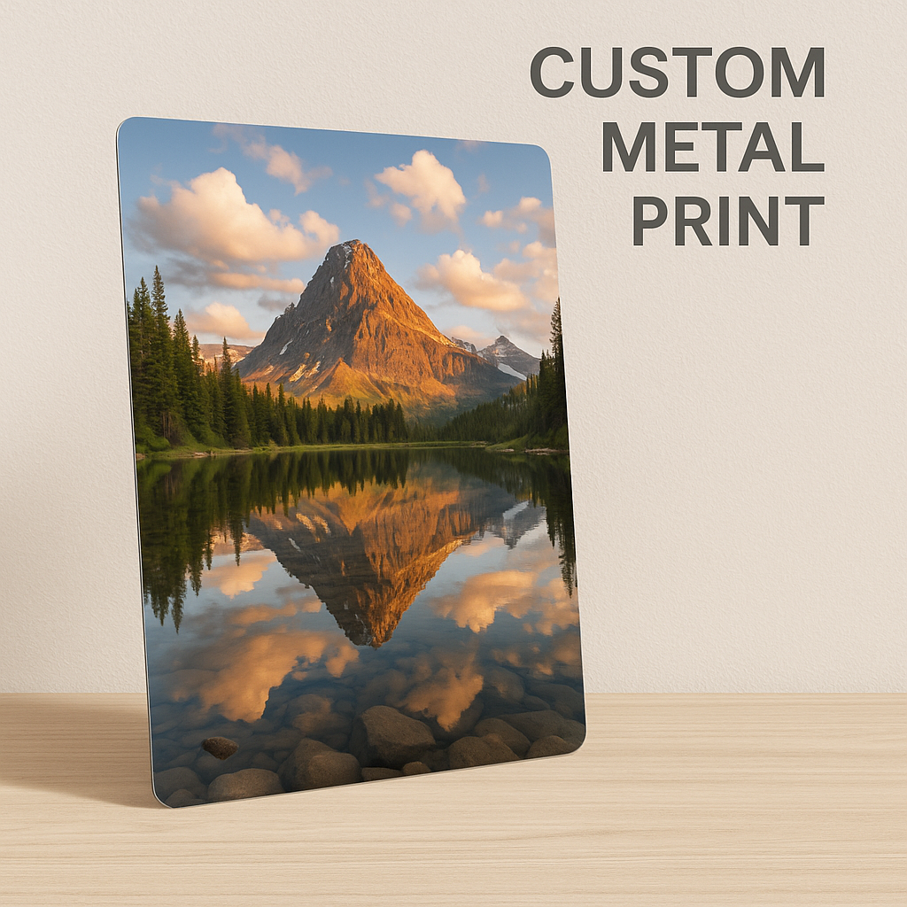 Custom Metal Print - Your Image, Elevated to Art