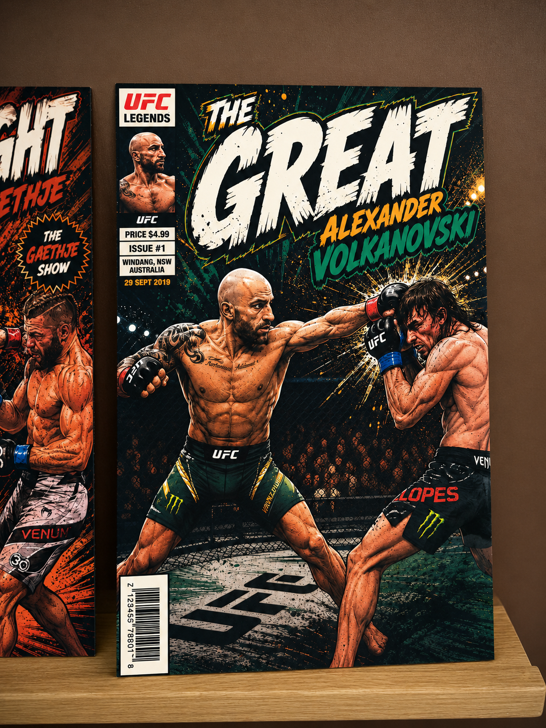 Alex Volkanovski - Comic Book
