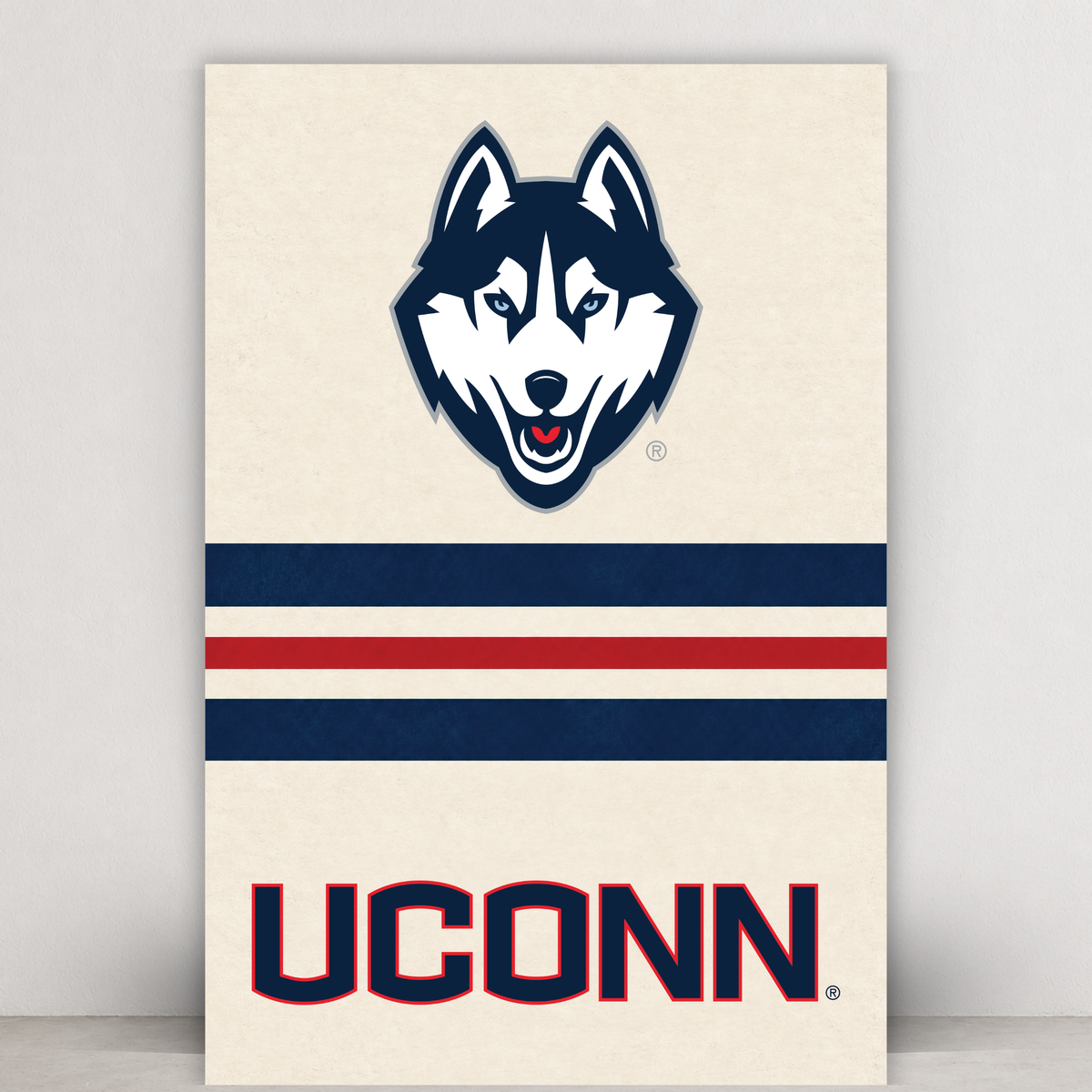 UConn Vintage Stripes
