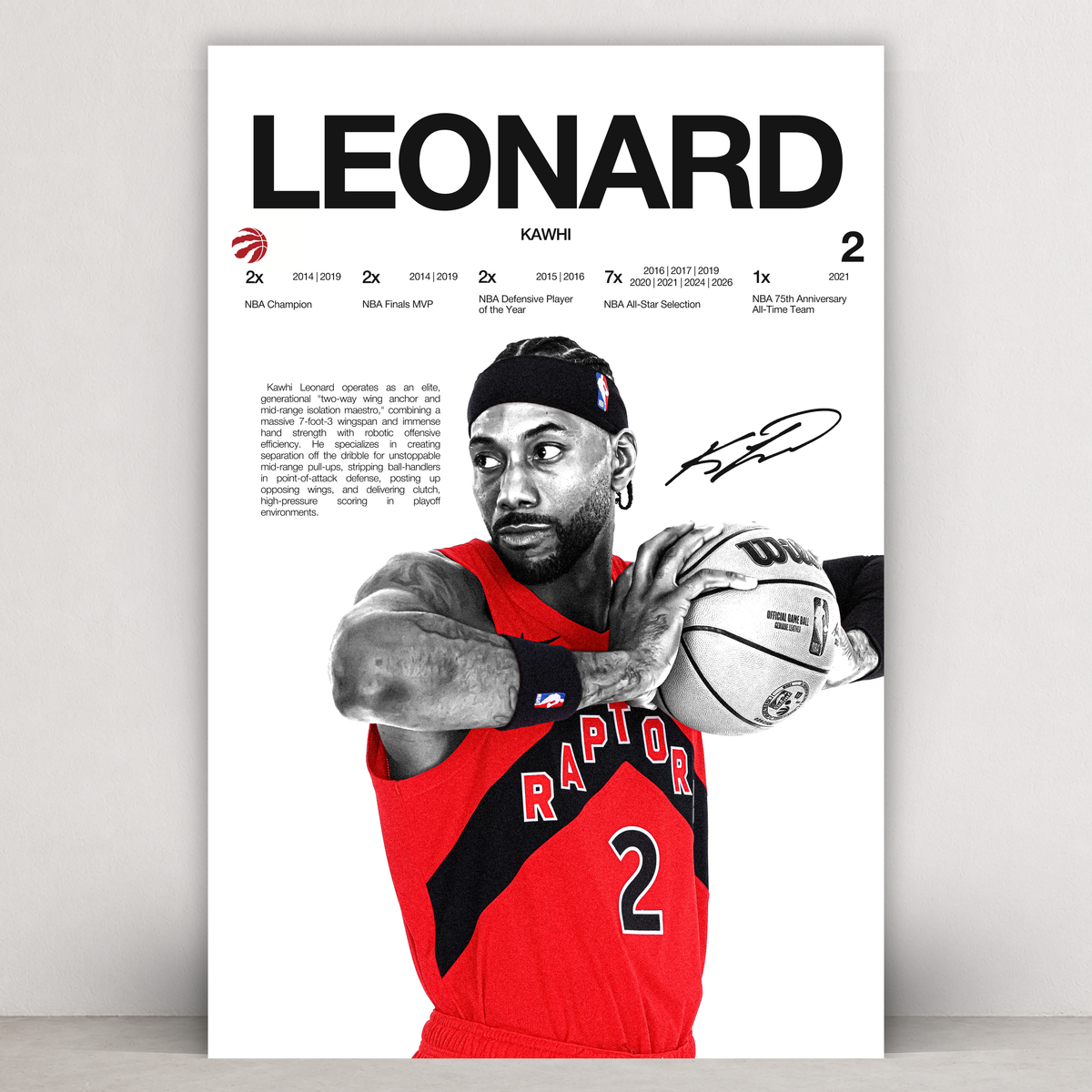 Kawhi Leonard - Hardline Series