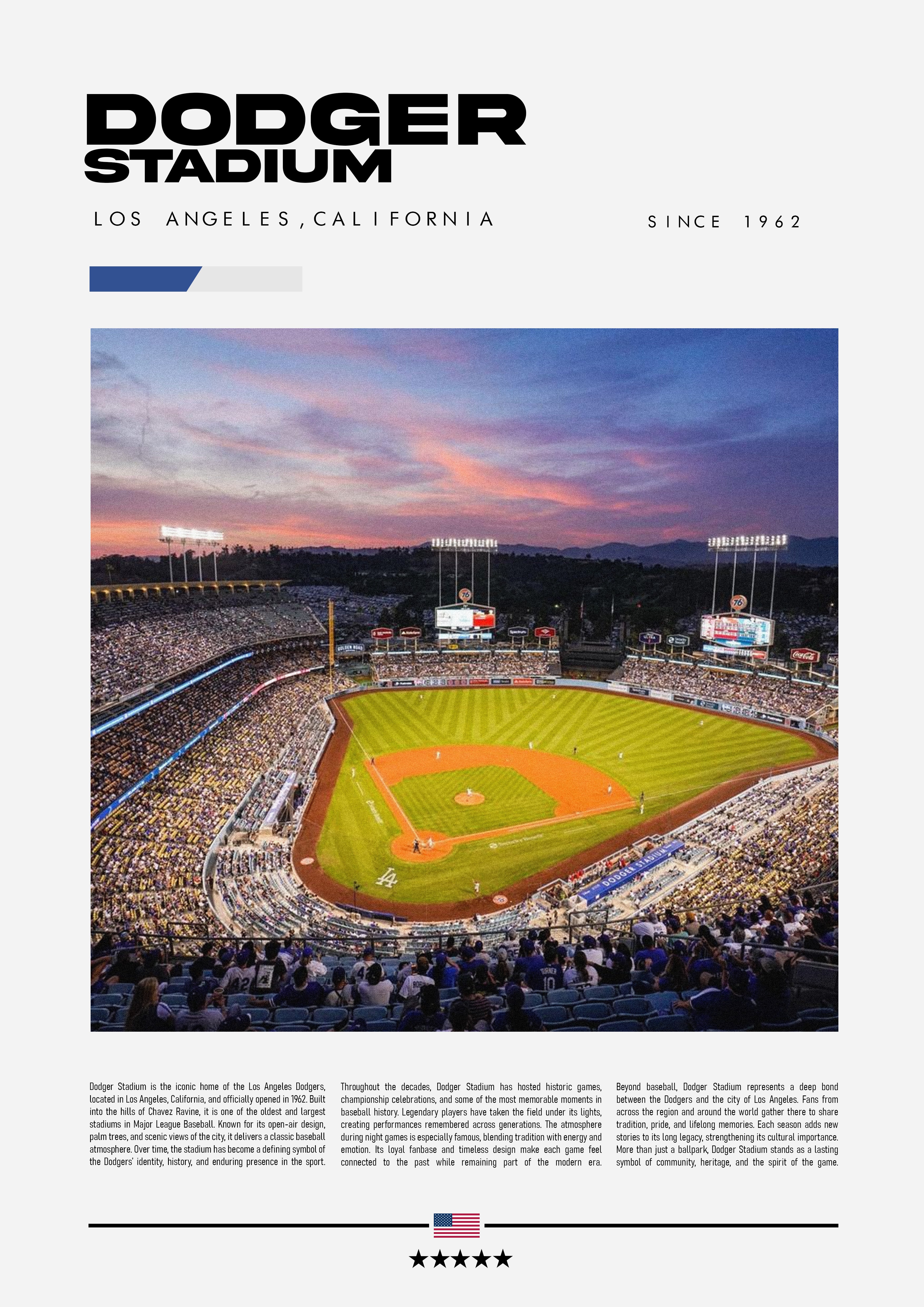 Dodger Stadium - Los Angeles Dodgers - Stadium Series
