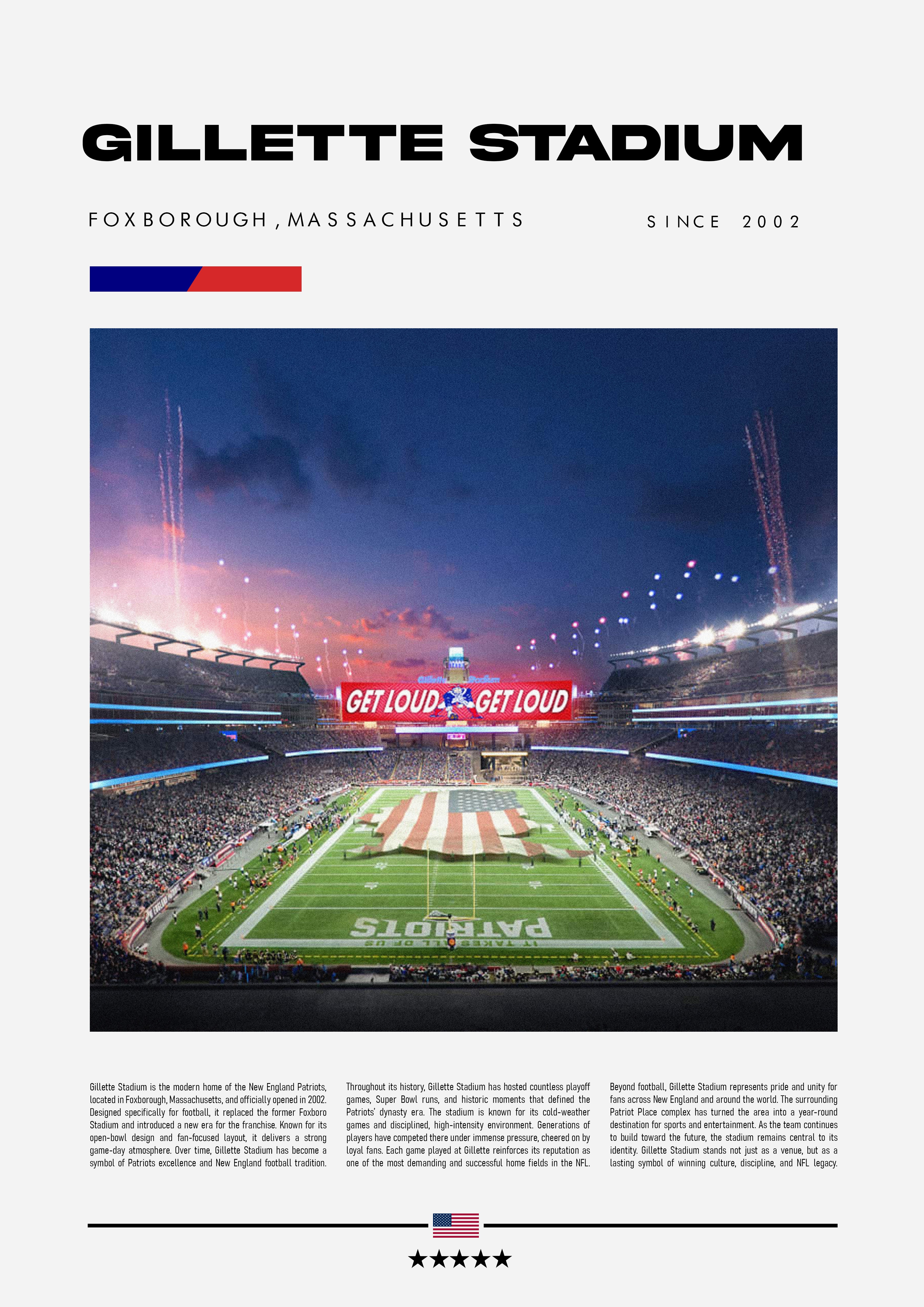 Gillette Stadium - New England Patriots - Stadium Series