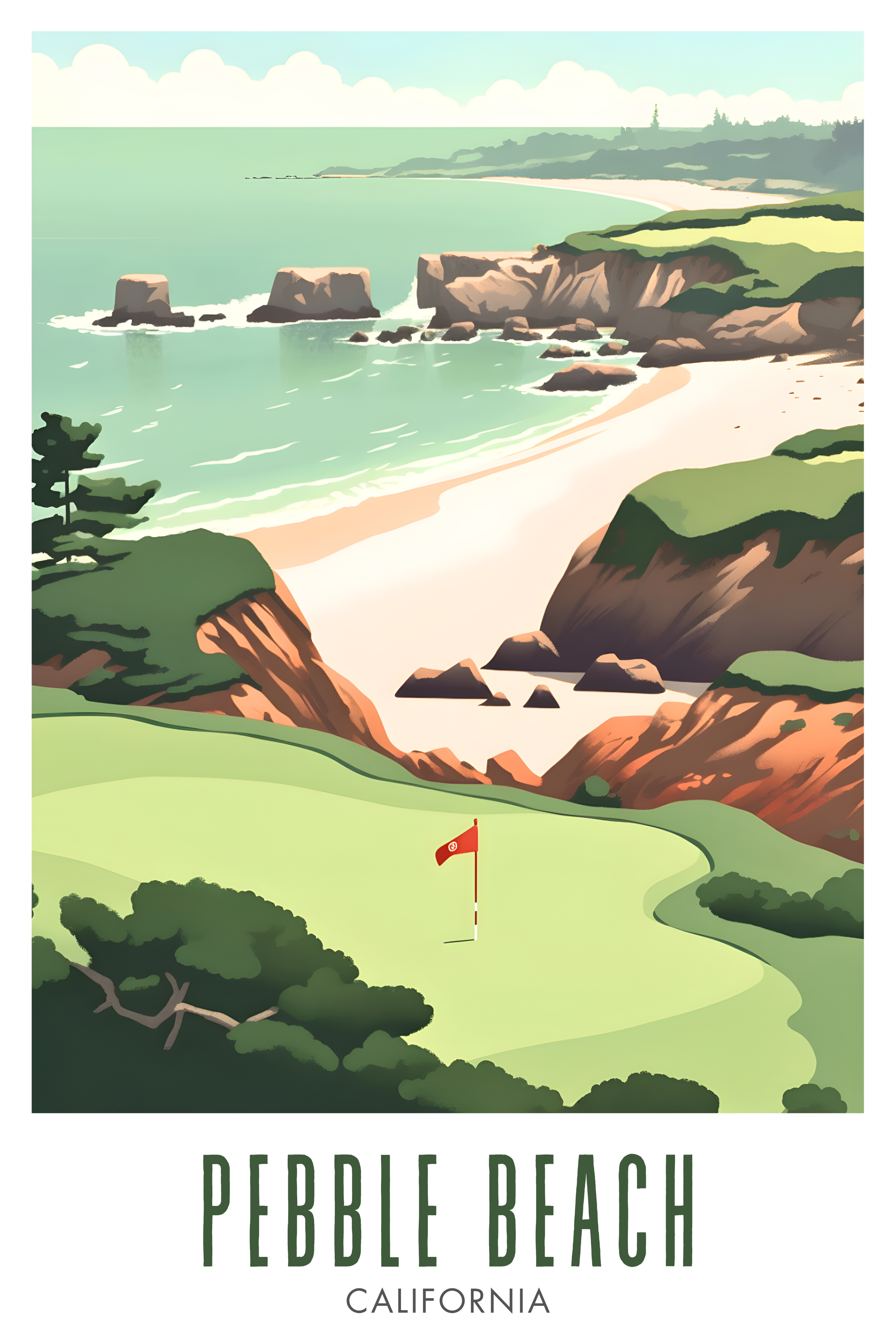 Pebble Beach - Anime