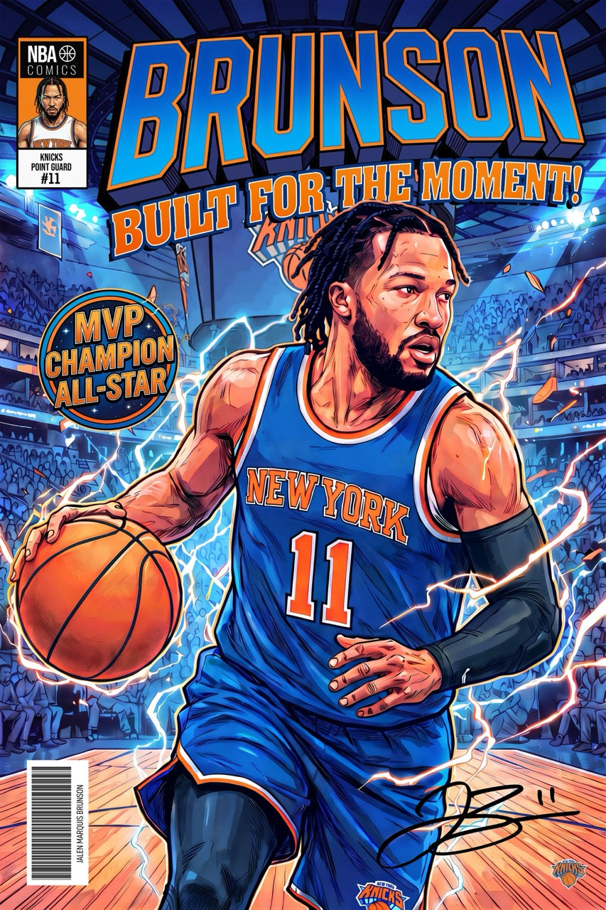 Jalen Brunson - Comic Series