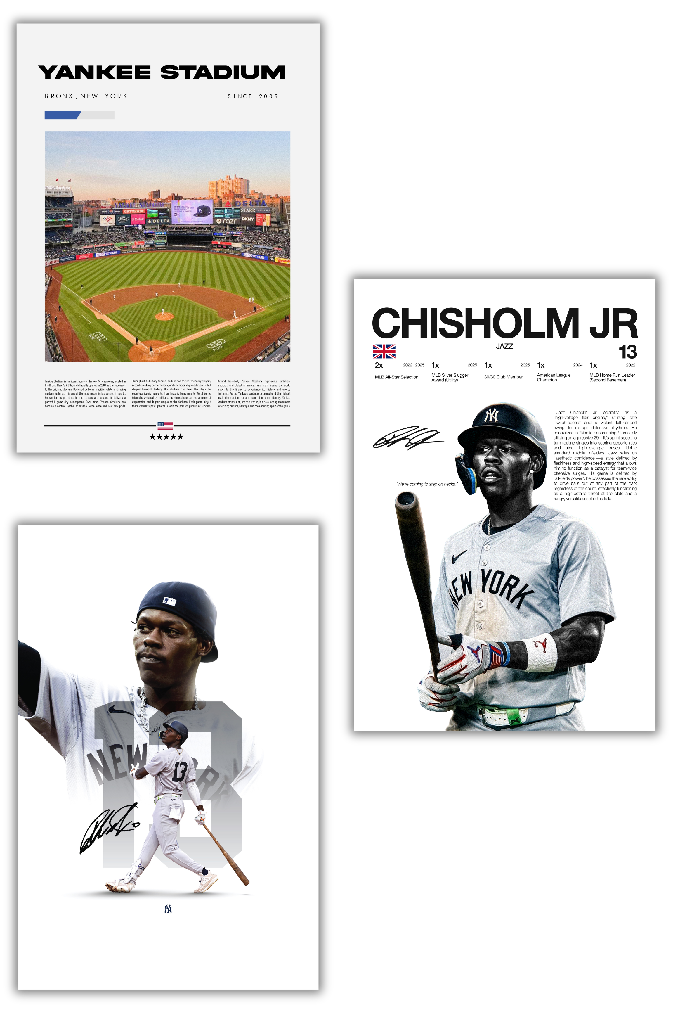 Jazz Chisholm Jr. Baseball Bundle - 3 Pack