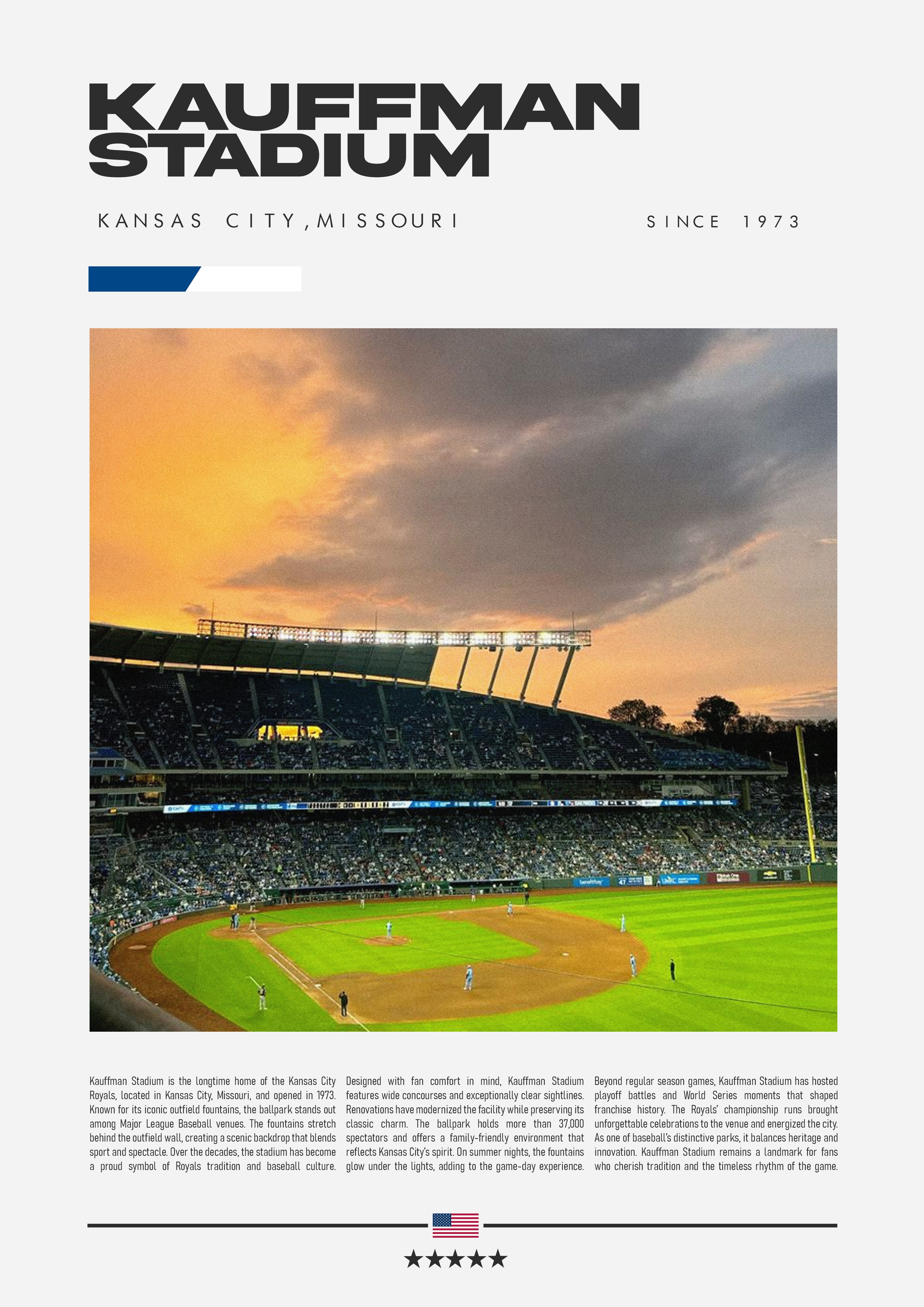 Kauffman Stadium - Kansas City Royals - Stadium Series
