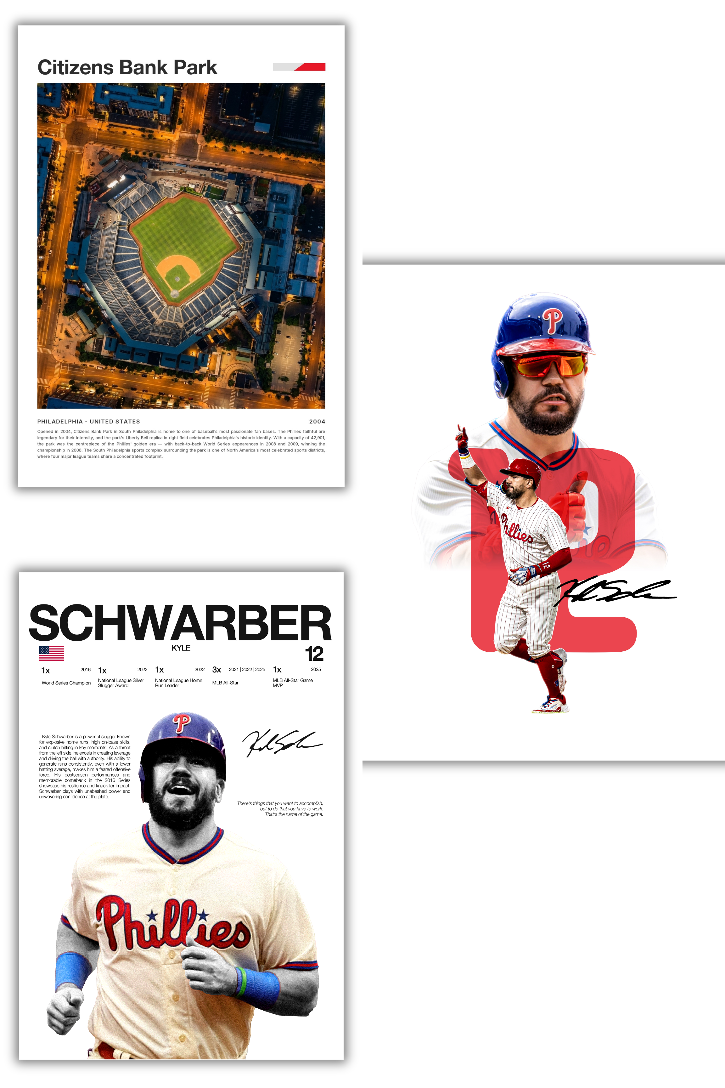 Kyle Schwarber Baseball Bundle - 3 Pack