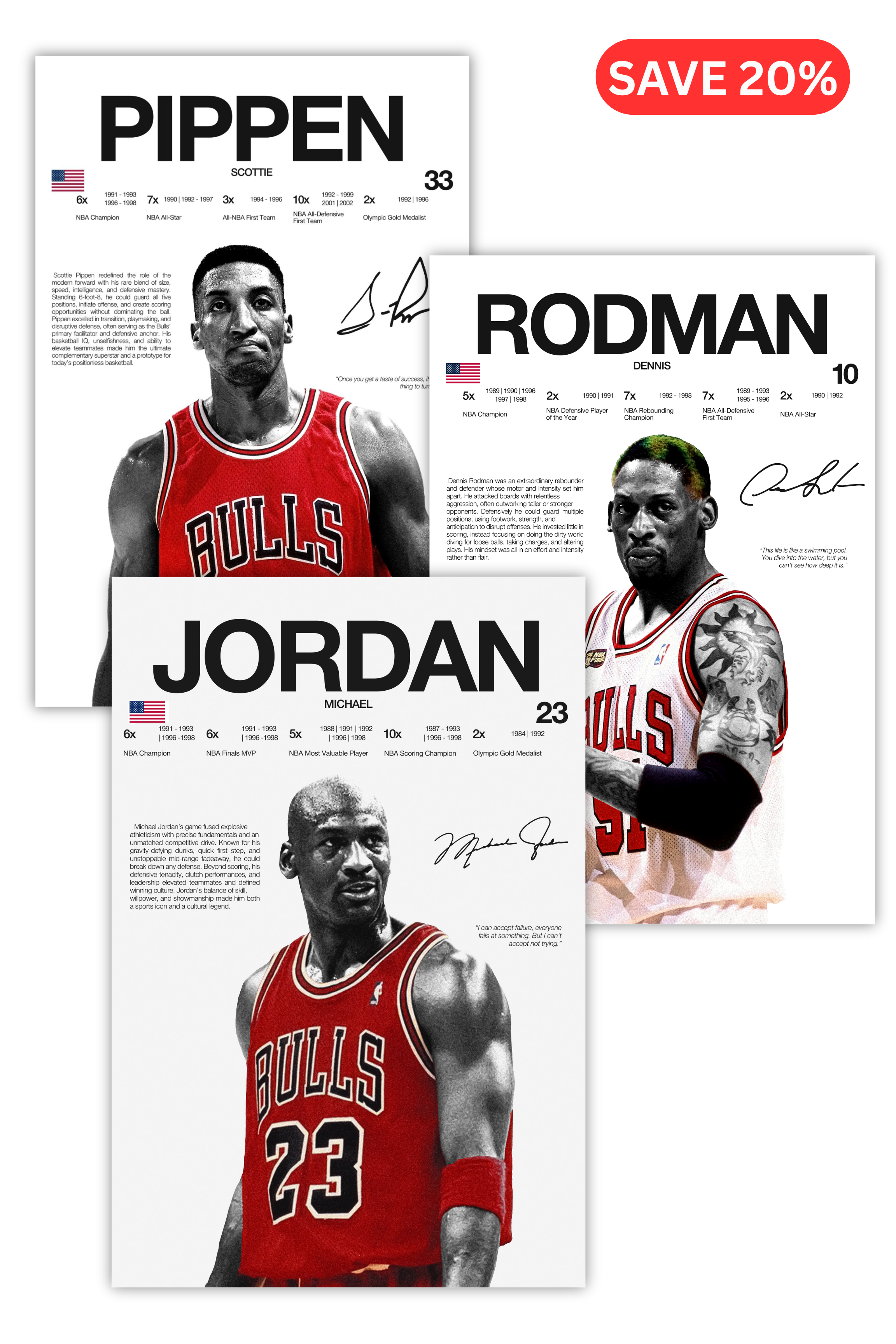 96 BULLS BUNDLE - 3 PACK