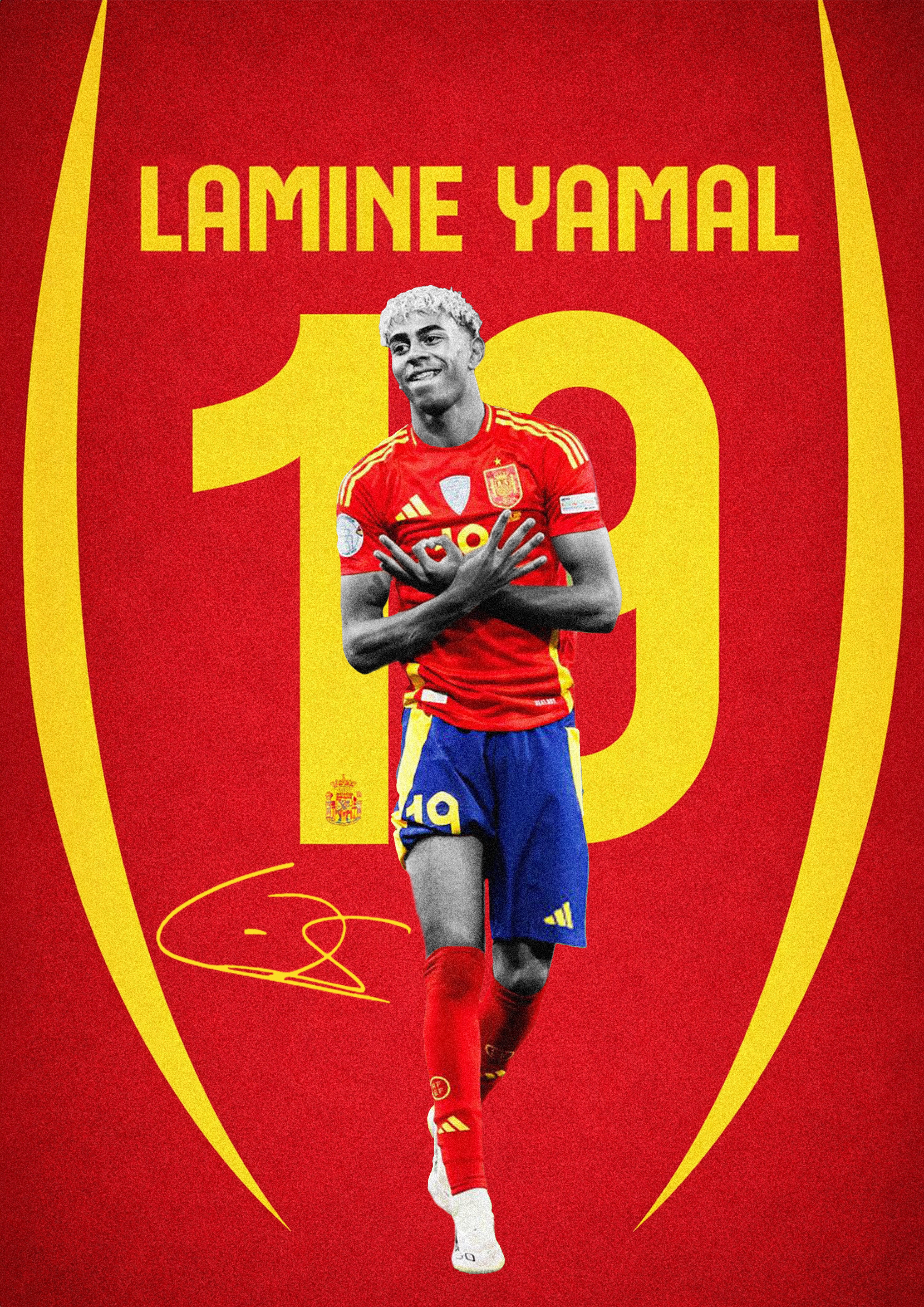Lamine Yamal - Jersey Series