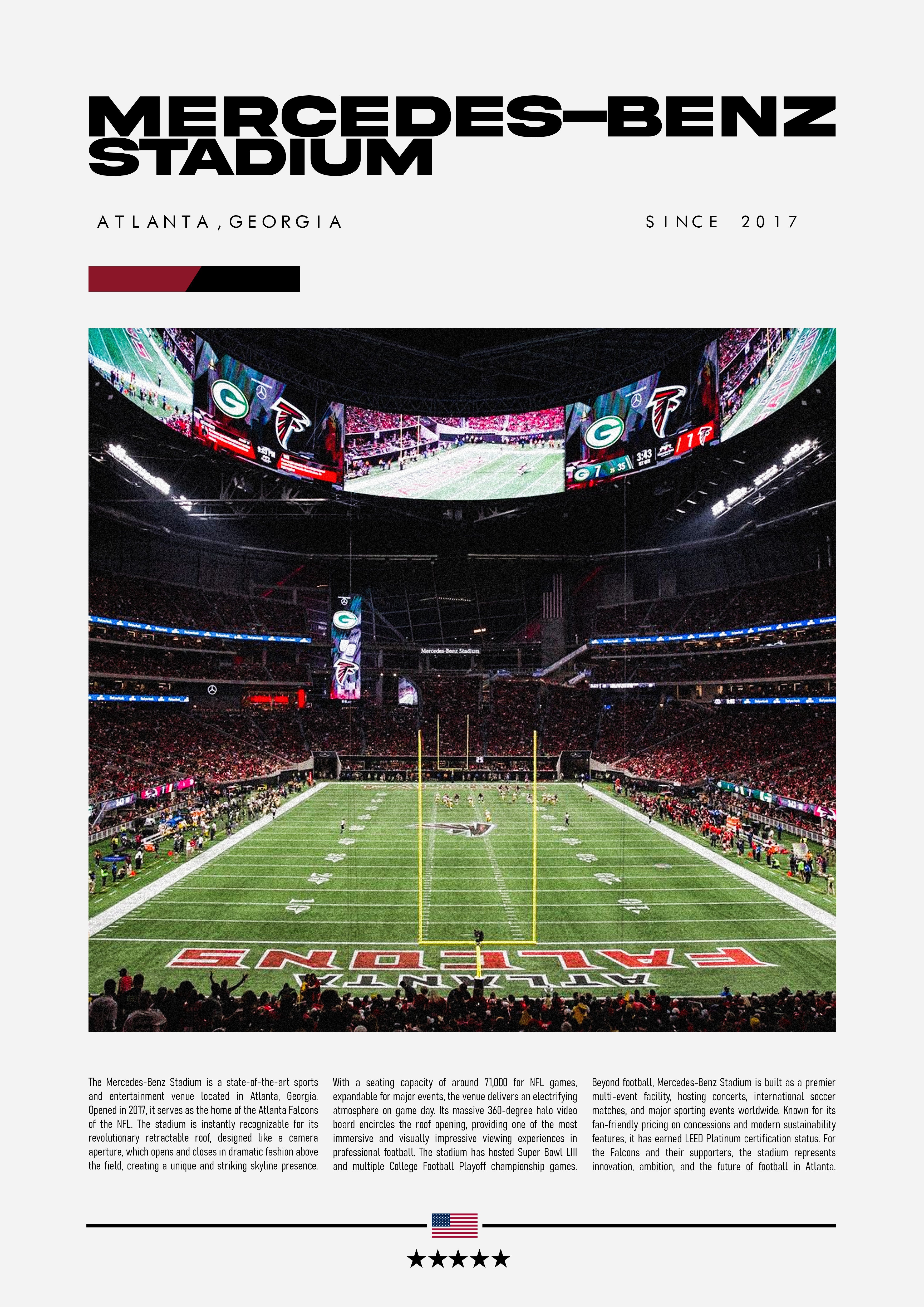 Mercedes-Benz Stadium - Atlanta Falcons - Stadium Series