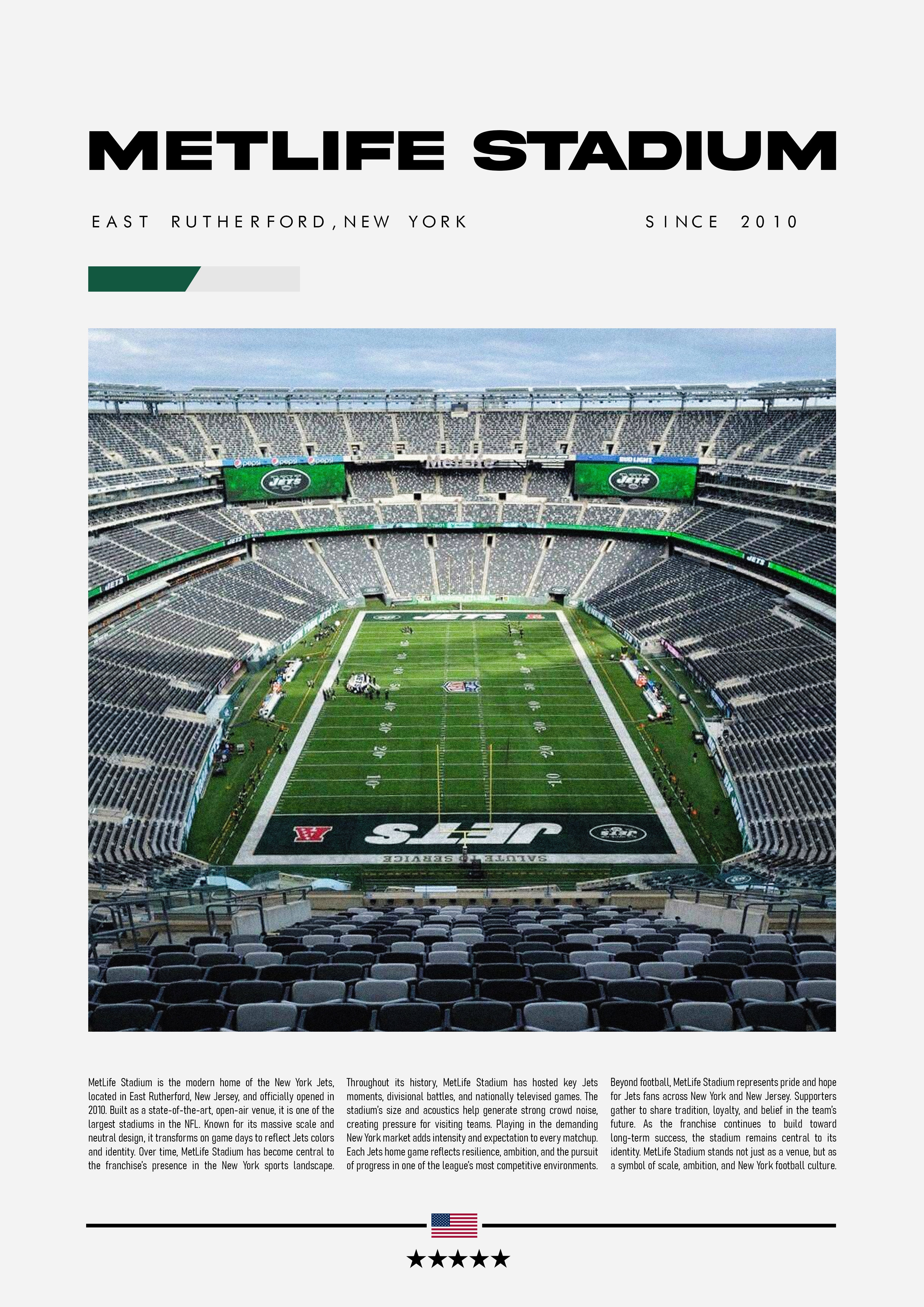 Metlife Stadium - New York Jets - Stadium Series