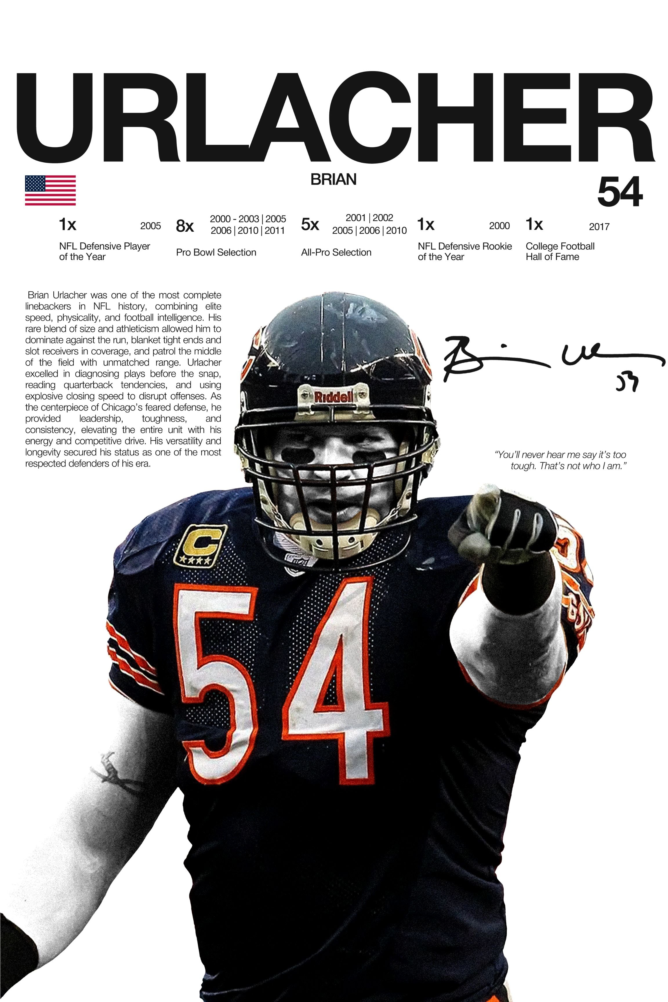 BRIAN URLACHER - HARDLINE SERIES