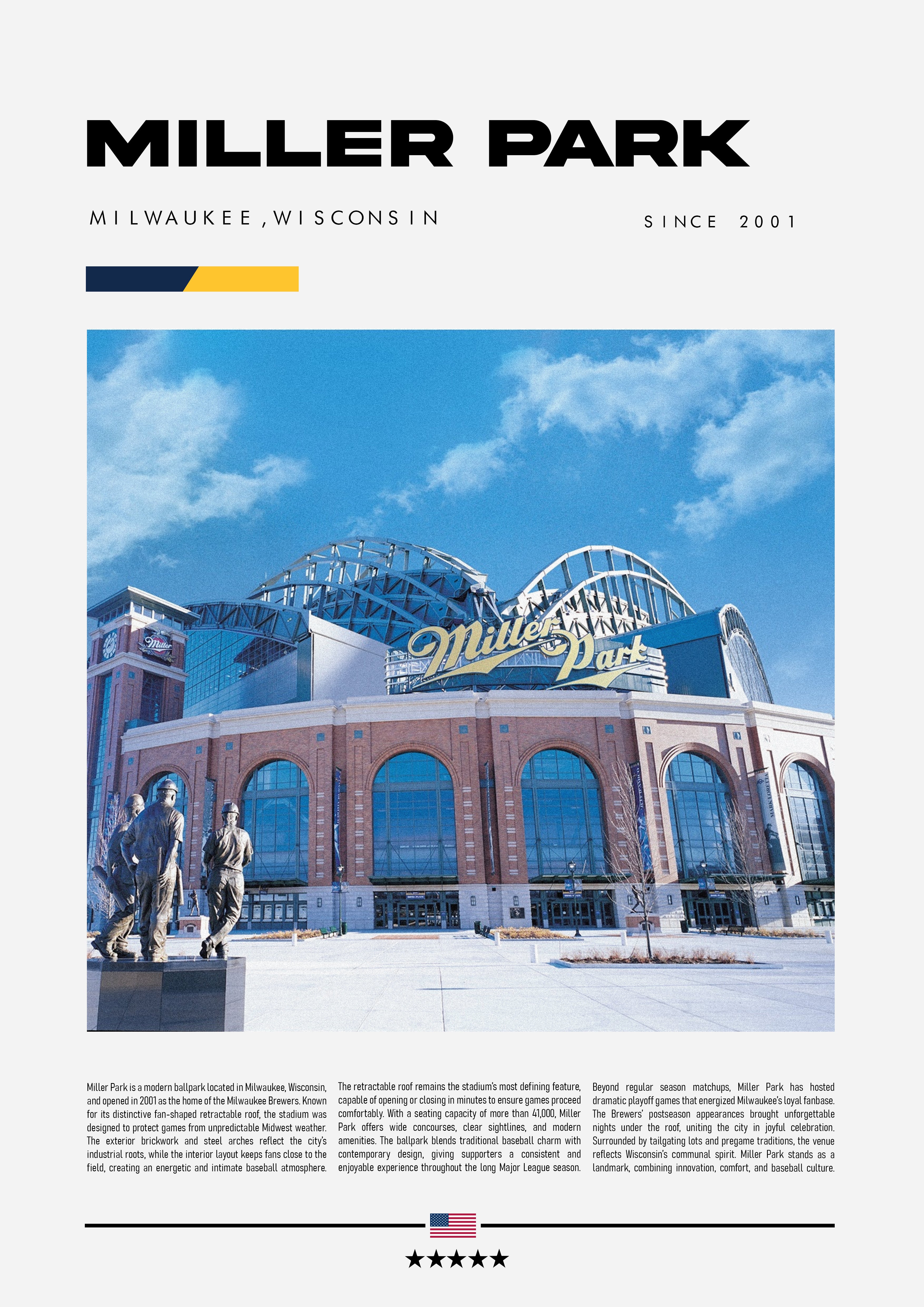 Miller Park - Milwaukee Brewers - Stadium Series