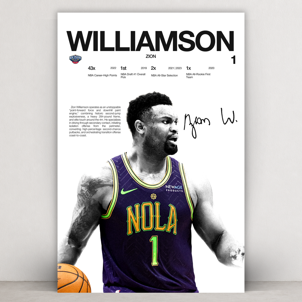 Zion Williamson - Hardline Series