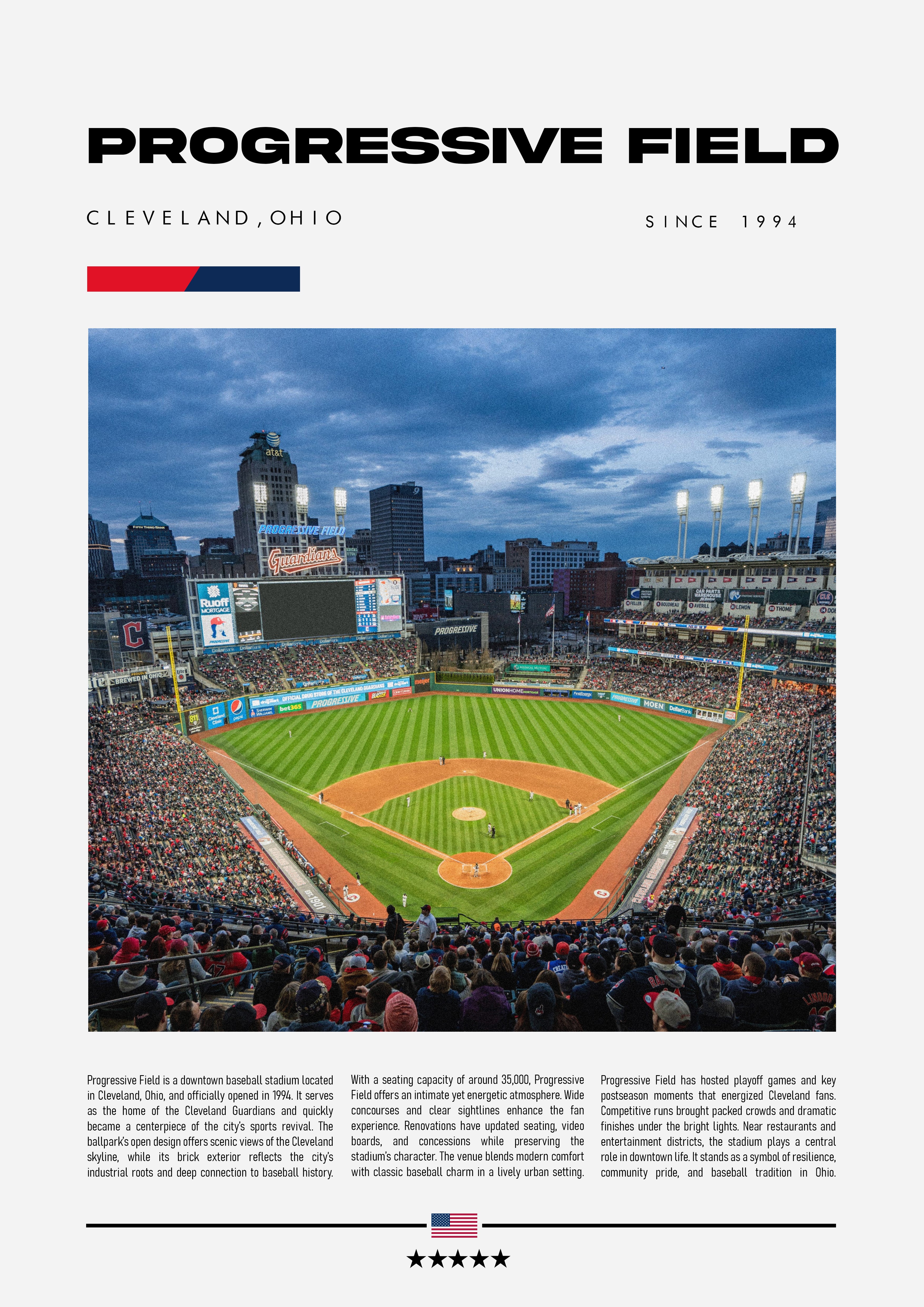 Progressive Field - Cleveland Guardians - Stadium Series