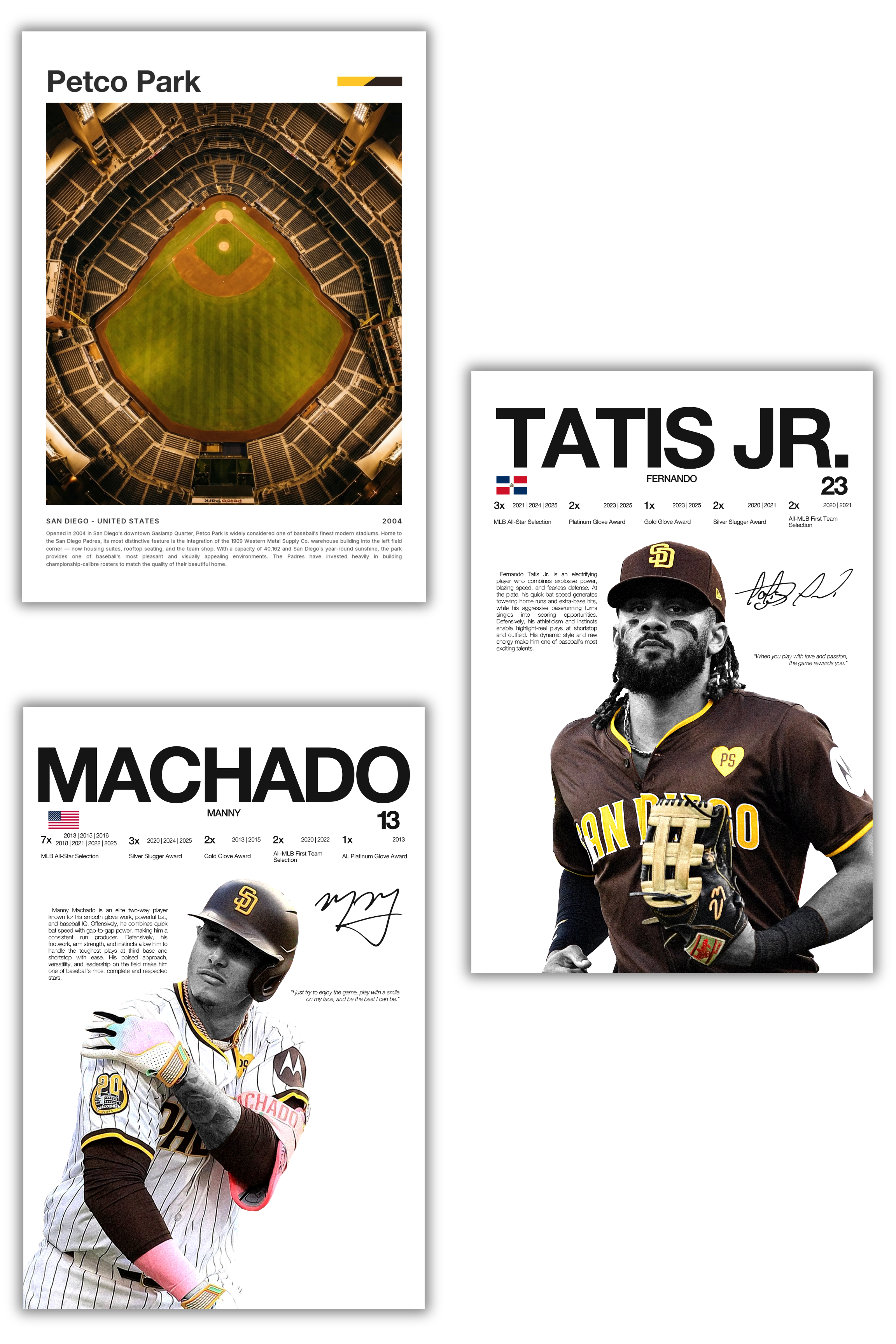 San Diego Padres Baseball Bundle - 3 Pack