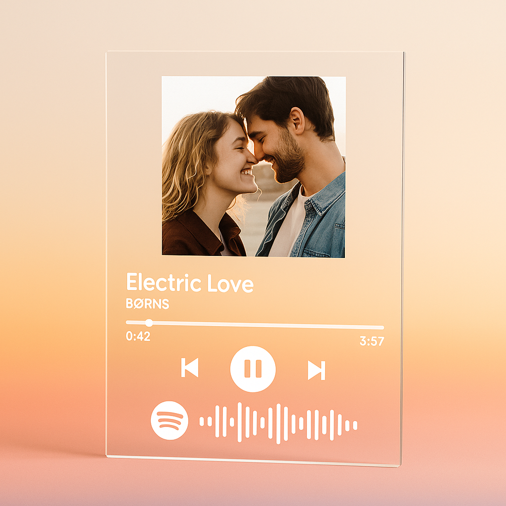 Custom Spotify Acrylic Plaque