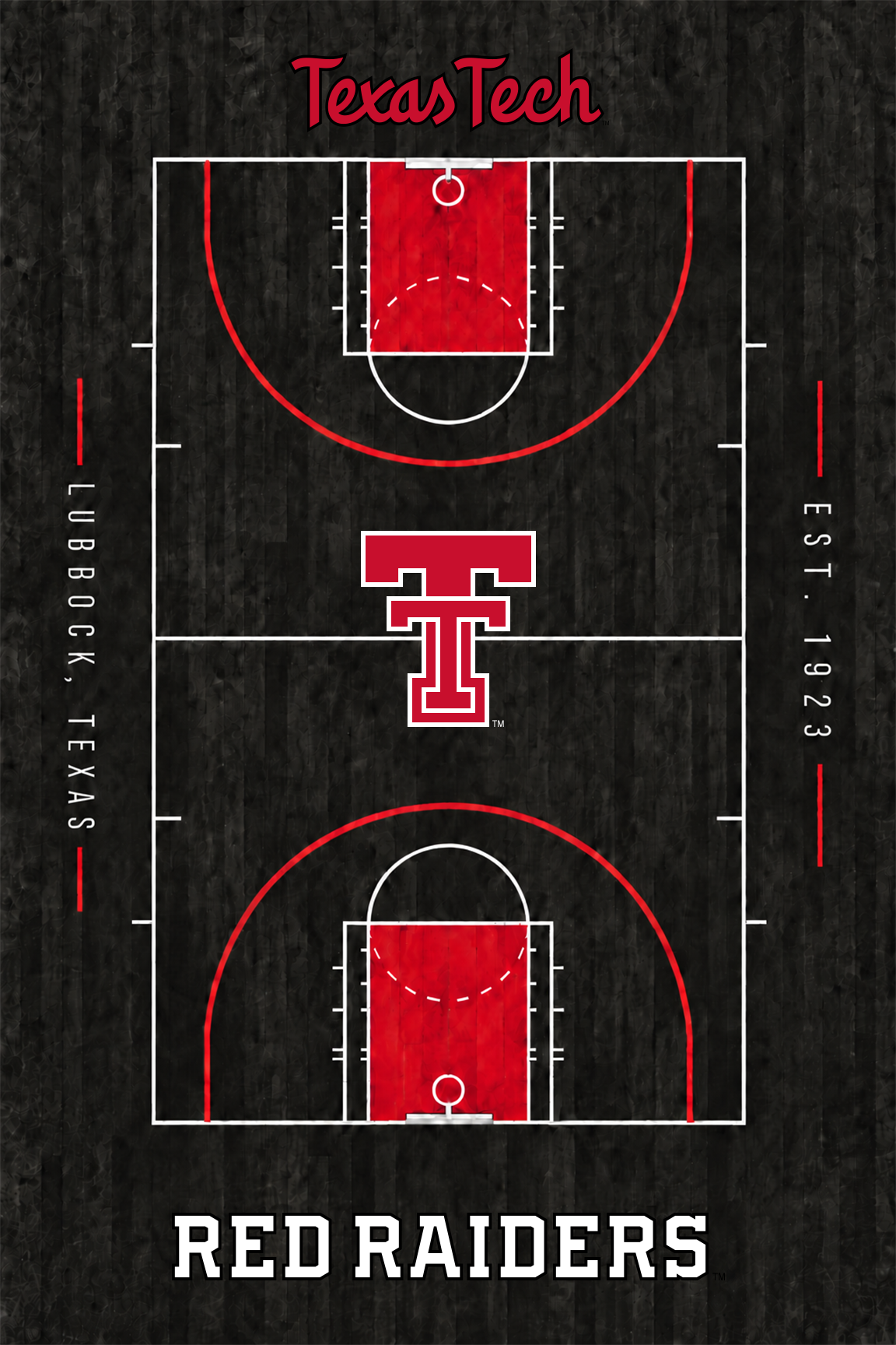 Texas Tech - Basketball Court