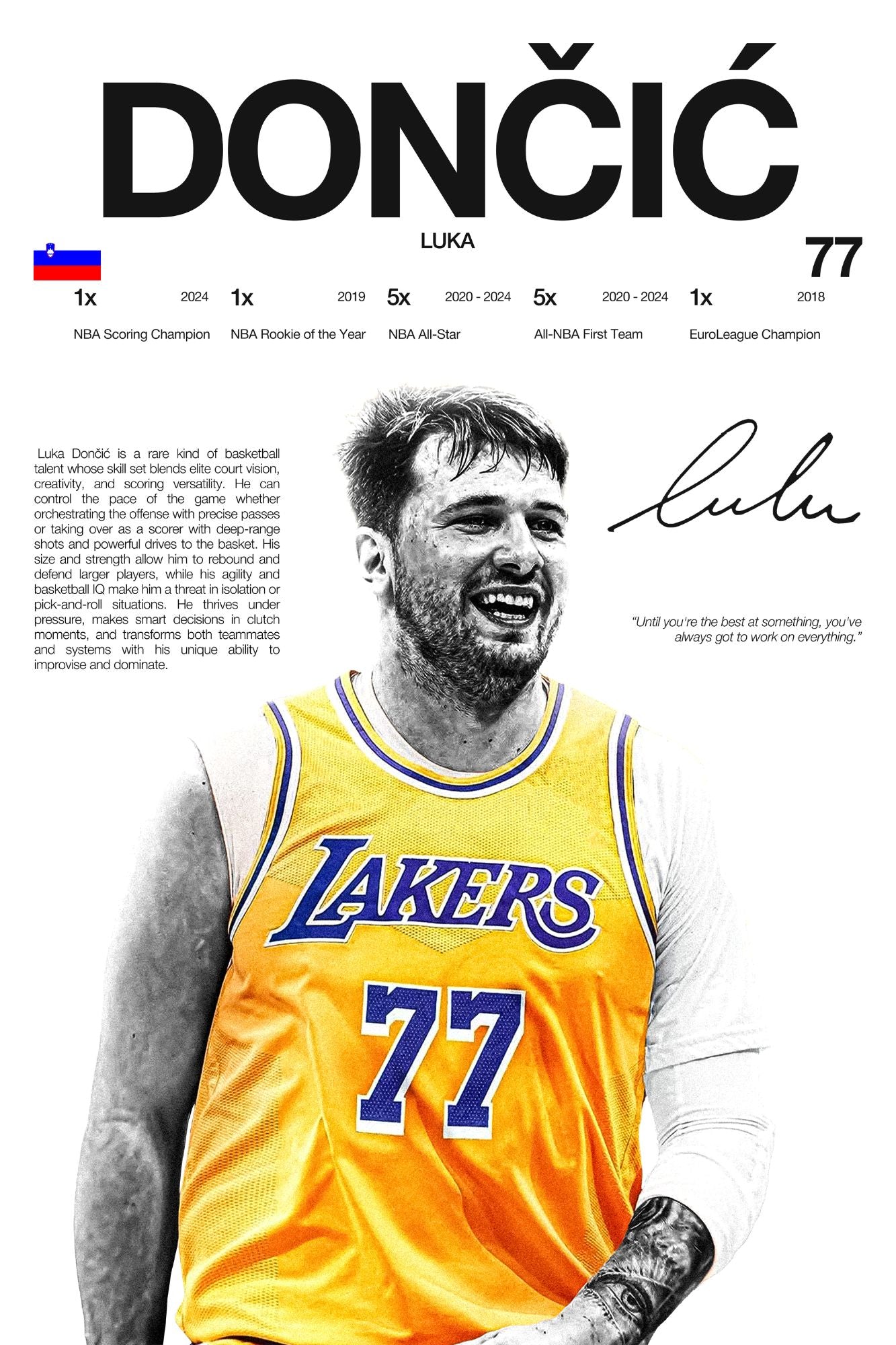 Luka Dončić - Hardline Series