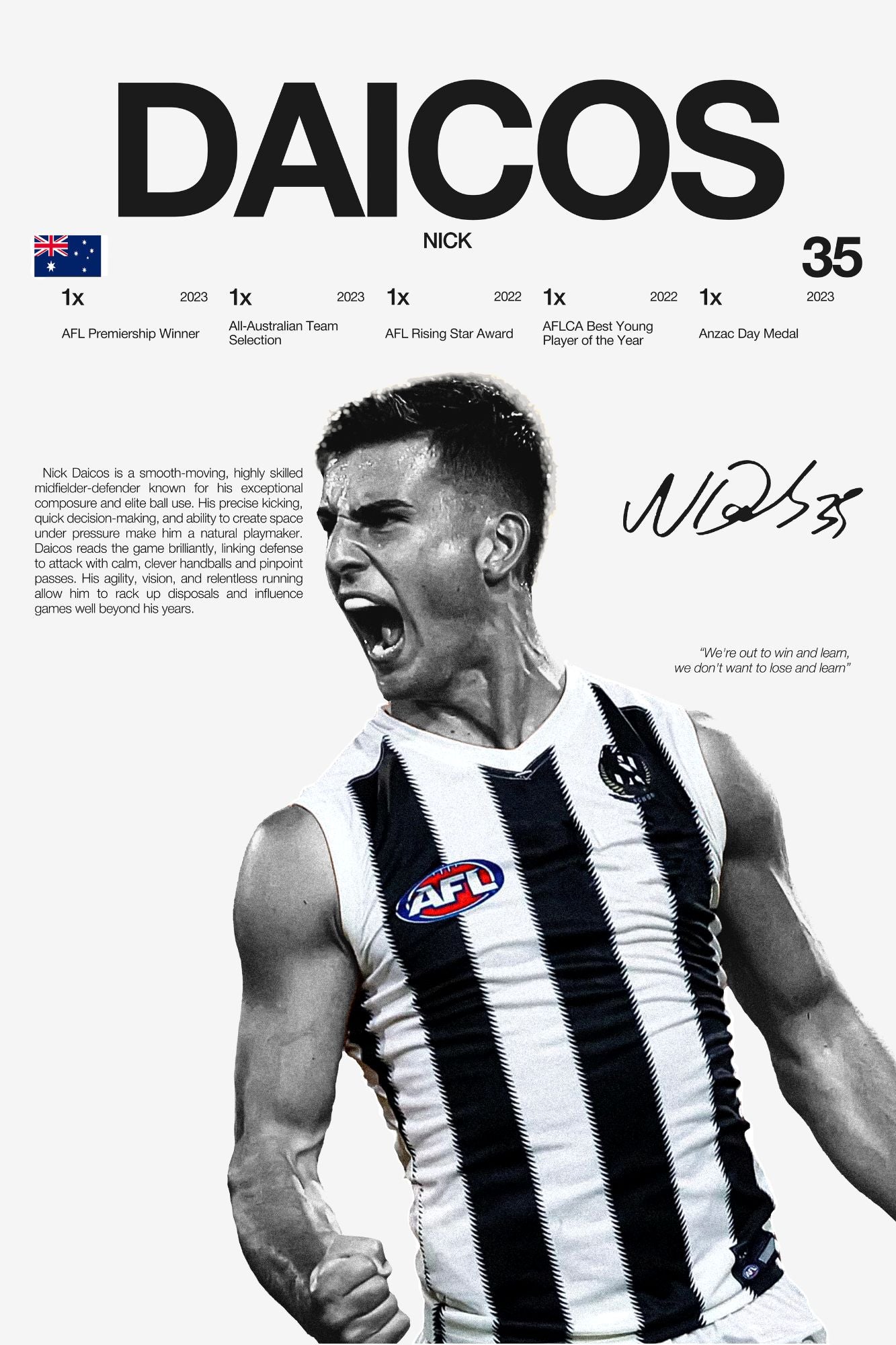 Nick Daicos - Hardline Series