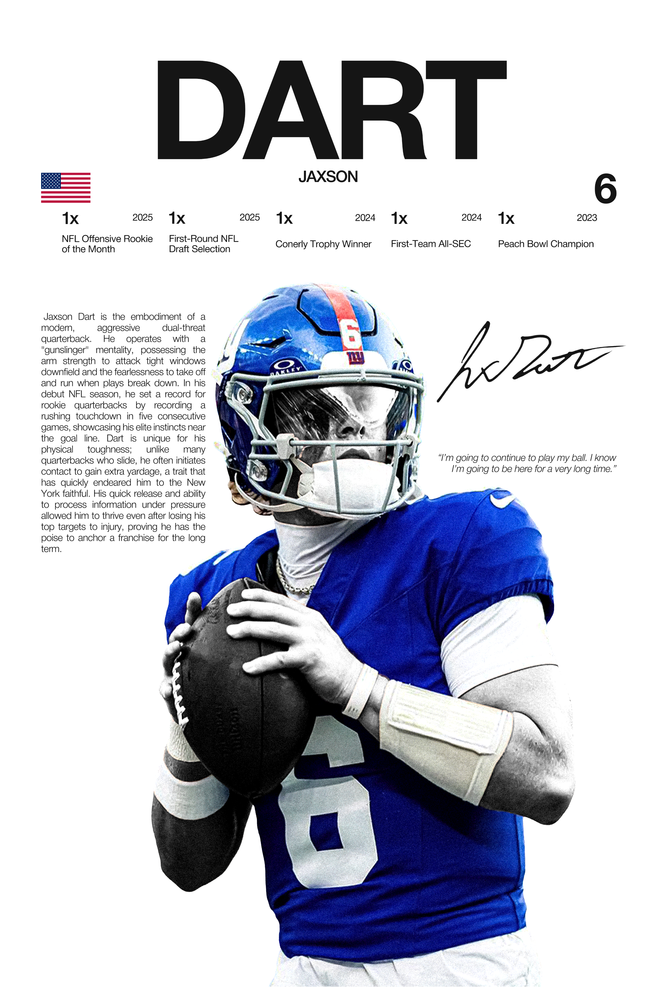 JAXSON DART - HARDLINE SERIES