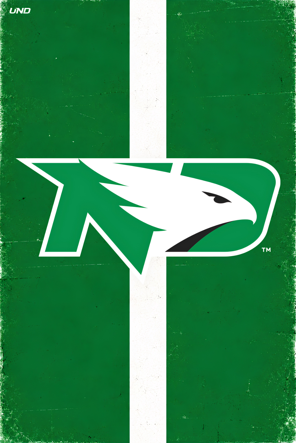 UND Pin Stripe