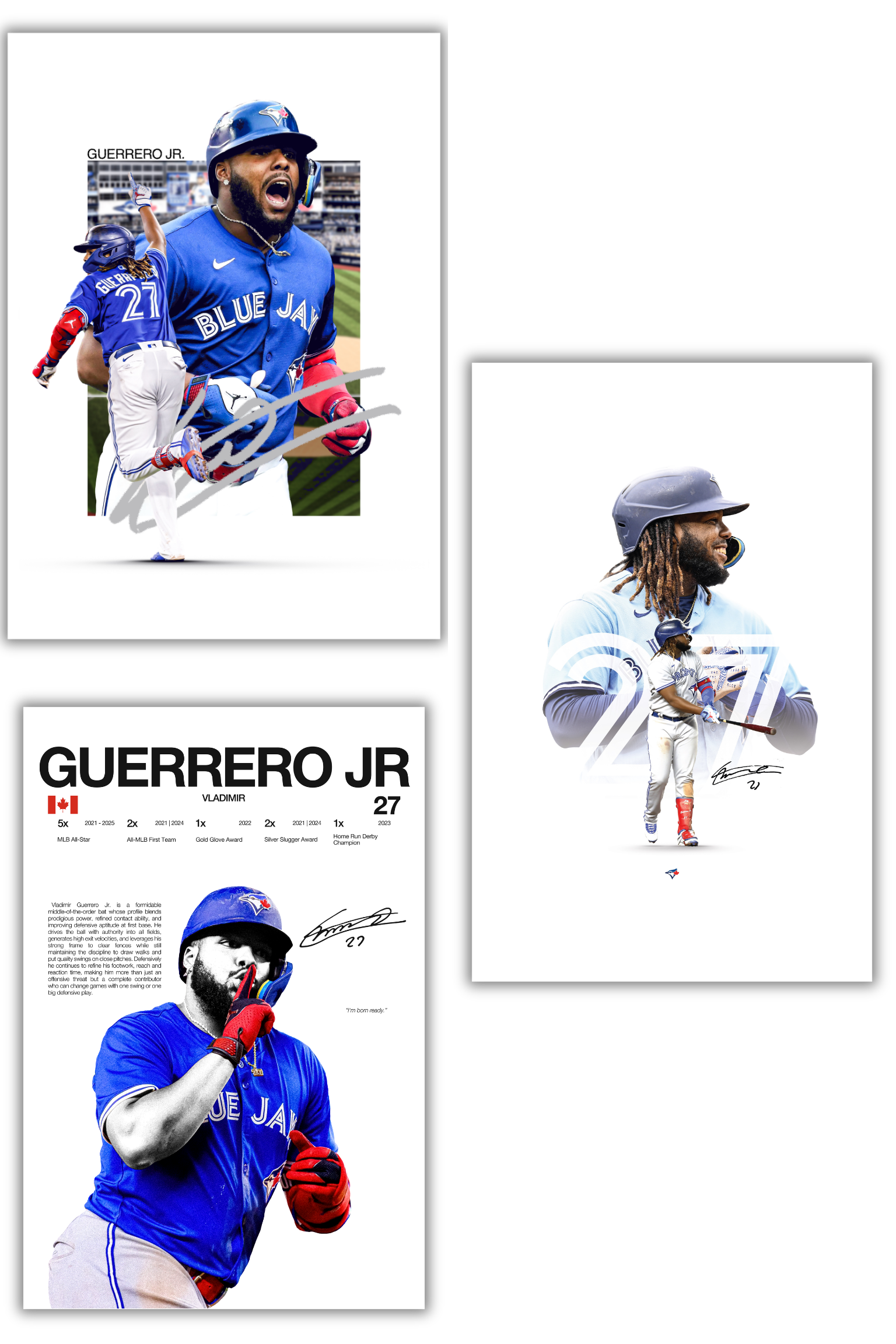 Vladimir Guerrero Jr. Bundle - 3 Pack